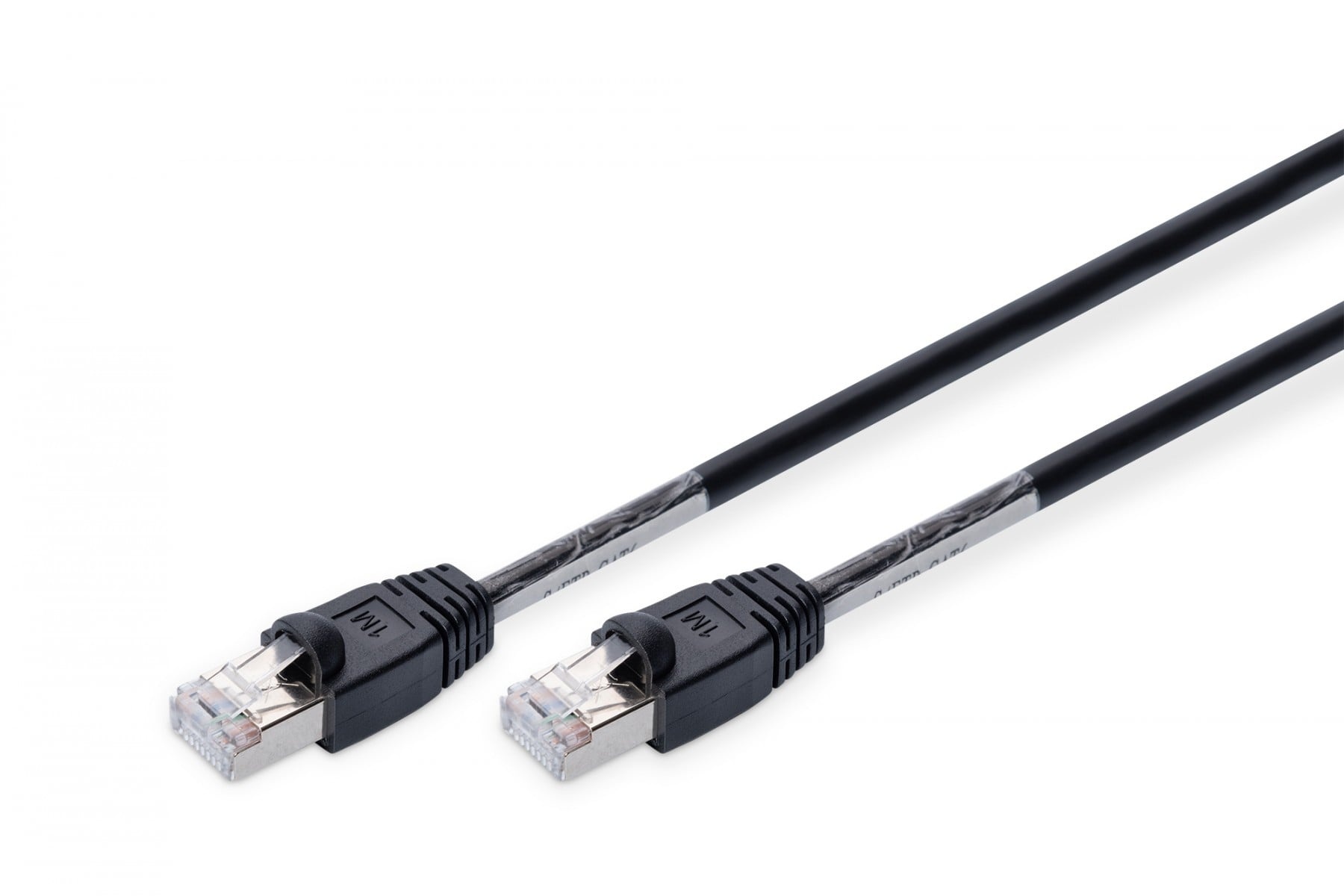 DIGITUS Digitus DK-1644-010/BL-OD cavo di rete Nero 1 m Cat6 S/FTP (S-STP) - CAVI PER COMPUTER E PERIFERICHE | TecnoCARE.net Sabaudia, Latina, Terracina, San Felice Circeo e Pontinia