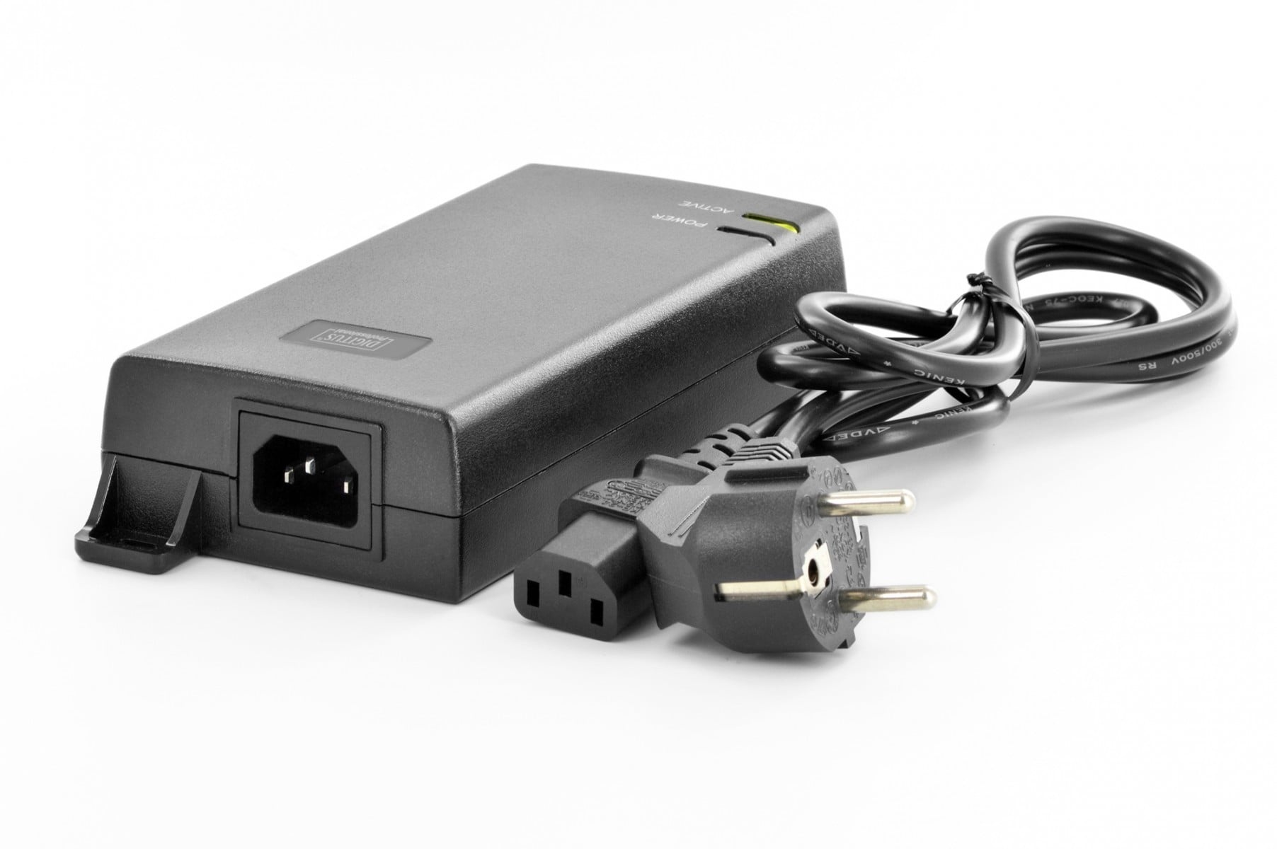 DIGITUS Iniettore PoE Ultra - 802.3at - 60 Watt - Gigabit Ethernet - 10,100,1000 Mbit/s - IEEE 802.3at - Nero - 400 m - Cina - RETI | TecnoCARE.net Sabaudia, Latina, Terracina, San Felice Circeo e Pontinia