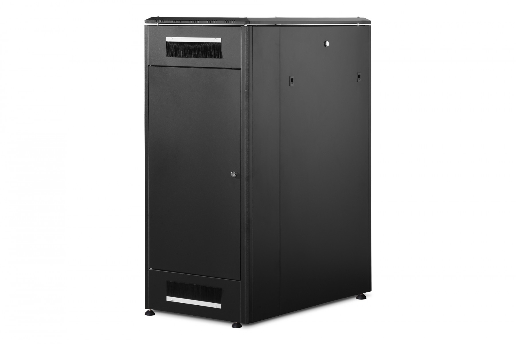 DIGITUS Armadio di rete in piedi Unique 19" 26U rack 600x1000, porte anteriori in vetro, nero, 800kg 1342x600x1000 mm, colore nero (RAL 9005) - COMPONENTI | TecnoCARE.net Sabaudia, Latina, Terracina, San Felice Circeo e Pontinia