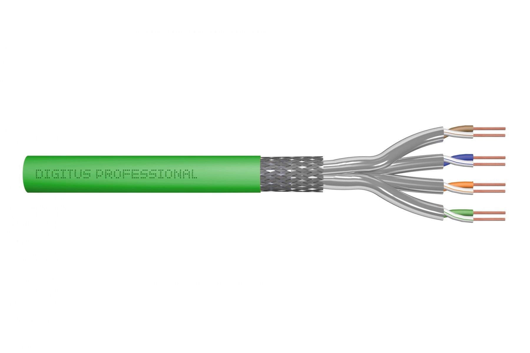 DIGITUS Digitus DK-1843-VH-5 cavo di rete Verde Cat8.2 S/FTP (S-STP) - CAVI PER COMPUTER E PERIFERICHE | TecnoCARE.net Sabaudia, Latina, Terracina, San Felice Circeo e Pontinia