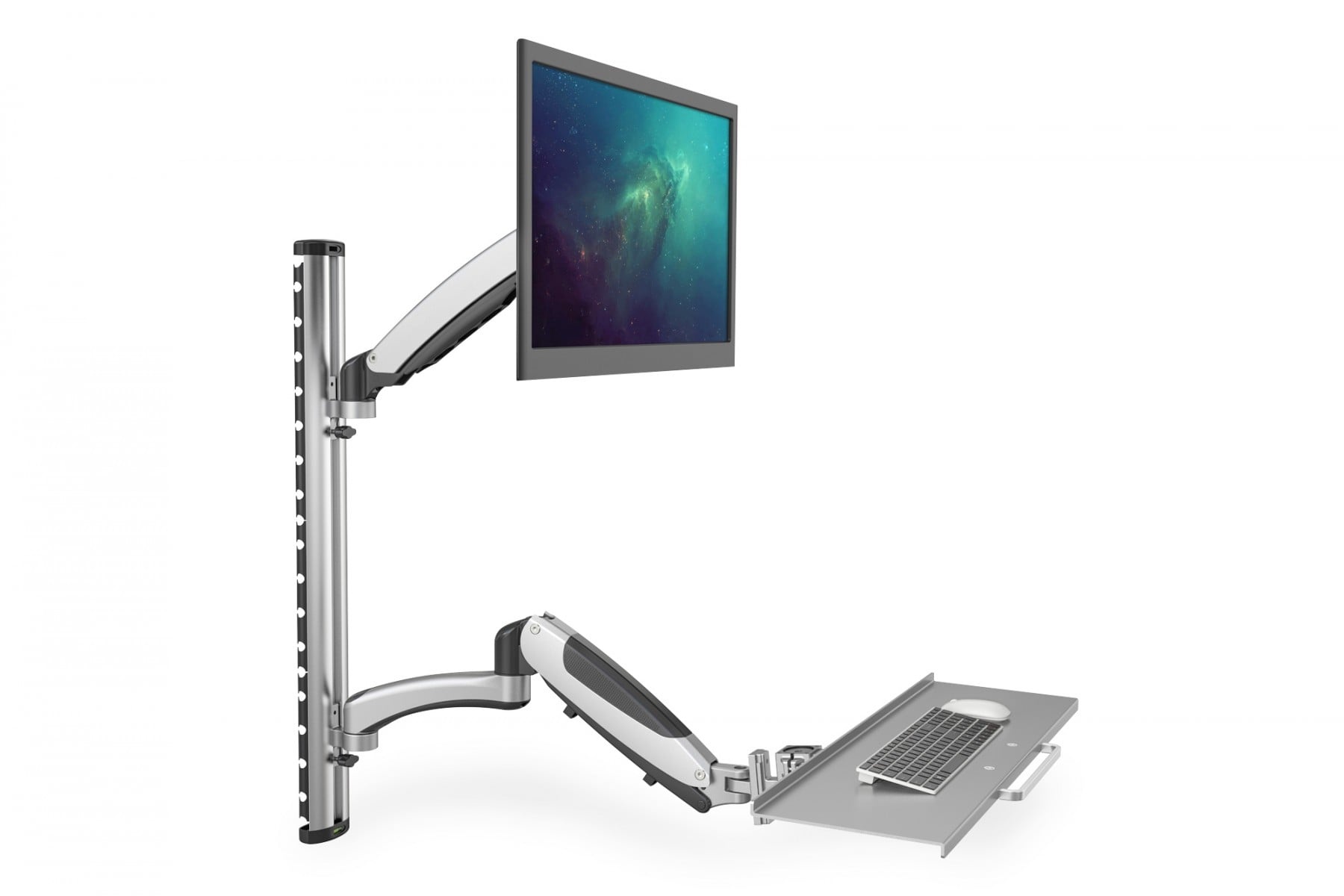 DIGITUS Digitus DA-90354 Supporti a parete per TV 68,6 cm (27") Argento - MONITOR E ACCESSORI | TecnoCARE.net Sabaudia, Latina, Terracina, San Felice Circeo e Pontinia