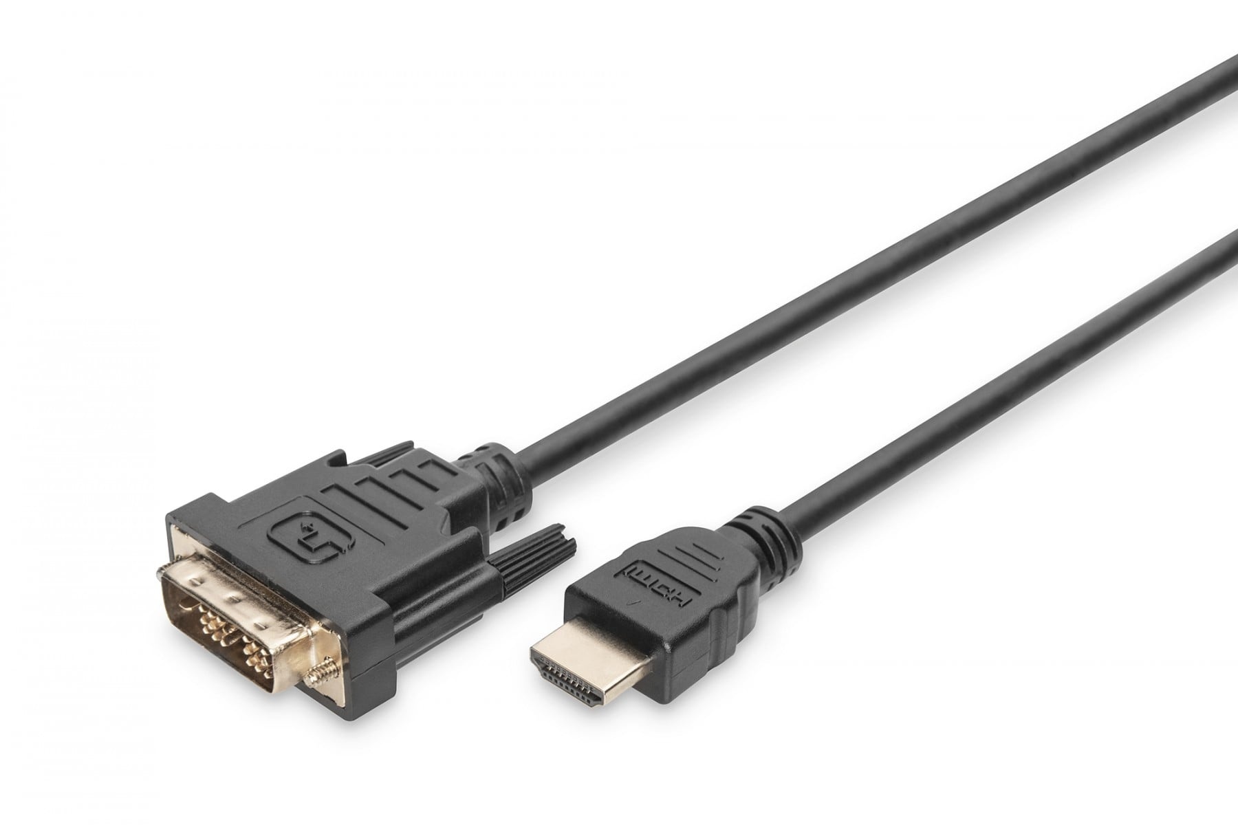 DIGITUS Digitus DB-330300-020-S cavo e adattatore video 2 m HDMI tipo A (Standard) DVI-D Nero - CAVI PER COMPUTER E PERIFERICHE | TecnoCARE.net Sabaudia, Latina, Terracina, San Felice Circeo e Pontinia