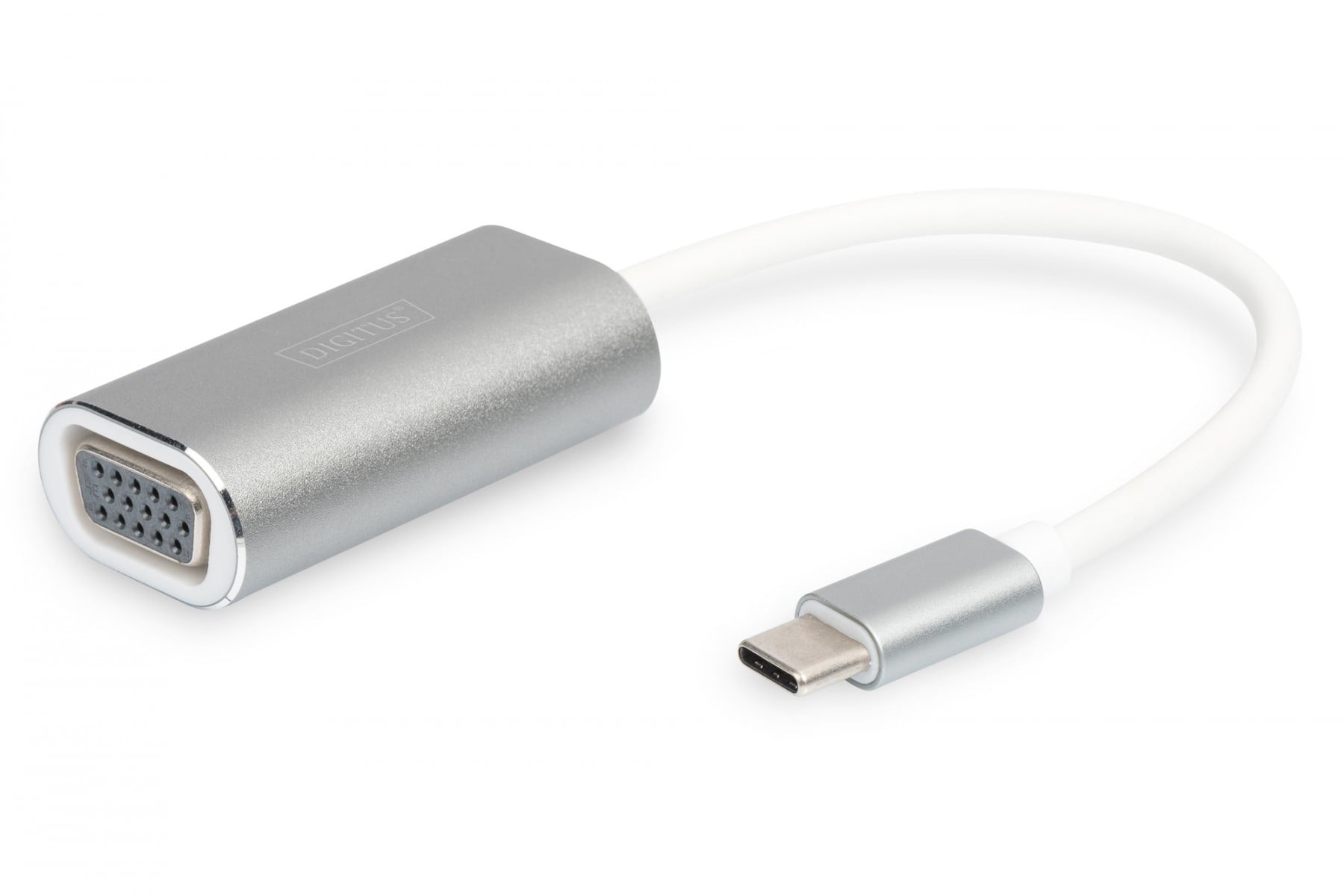 DIGITUS Digitus DA-70837 cavo e adattatore video 0,2 m USB tipo-C VGA (D-Sub) Bianco - CAVI PER COMPUTER E PERIFERICHE | TecnoCARE.net Sabaudia, Latina, Terracina, San Felice Circeo e Pontinia