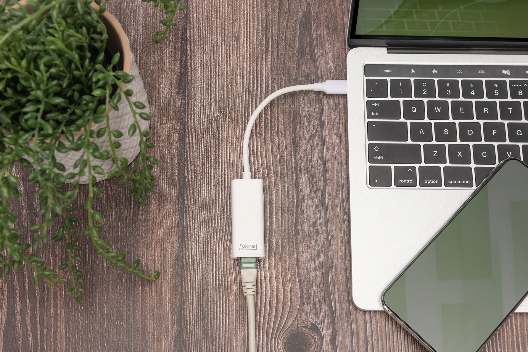 DIGITUS Digitus Gigabit Ethernet Adattatore USB Type-C™ - COMPONENTI | TecnoCARE.net Sabaudia, Latina, Terracina, San Felice Circeo e Pontinia