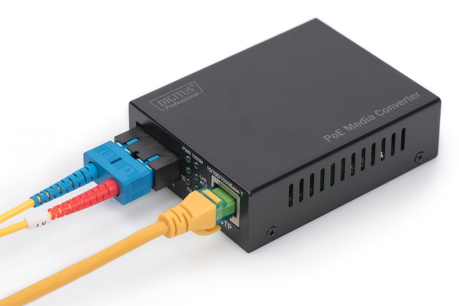DIGITUS Digitus DN-82160 convertitore multimediale di rete 1000 Mbit/s 1310 nm Modalità singola Nero - RETI | TecnoCARE.net Sabaudia, Latina, Terracina, San Felice Circeo e Pontinia