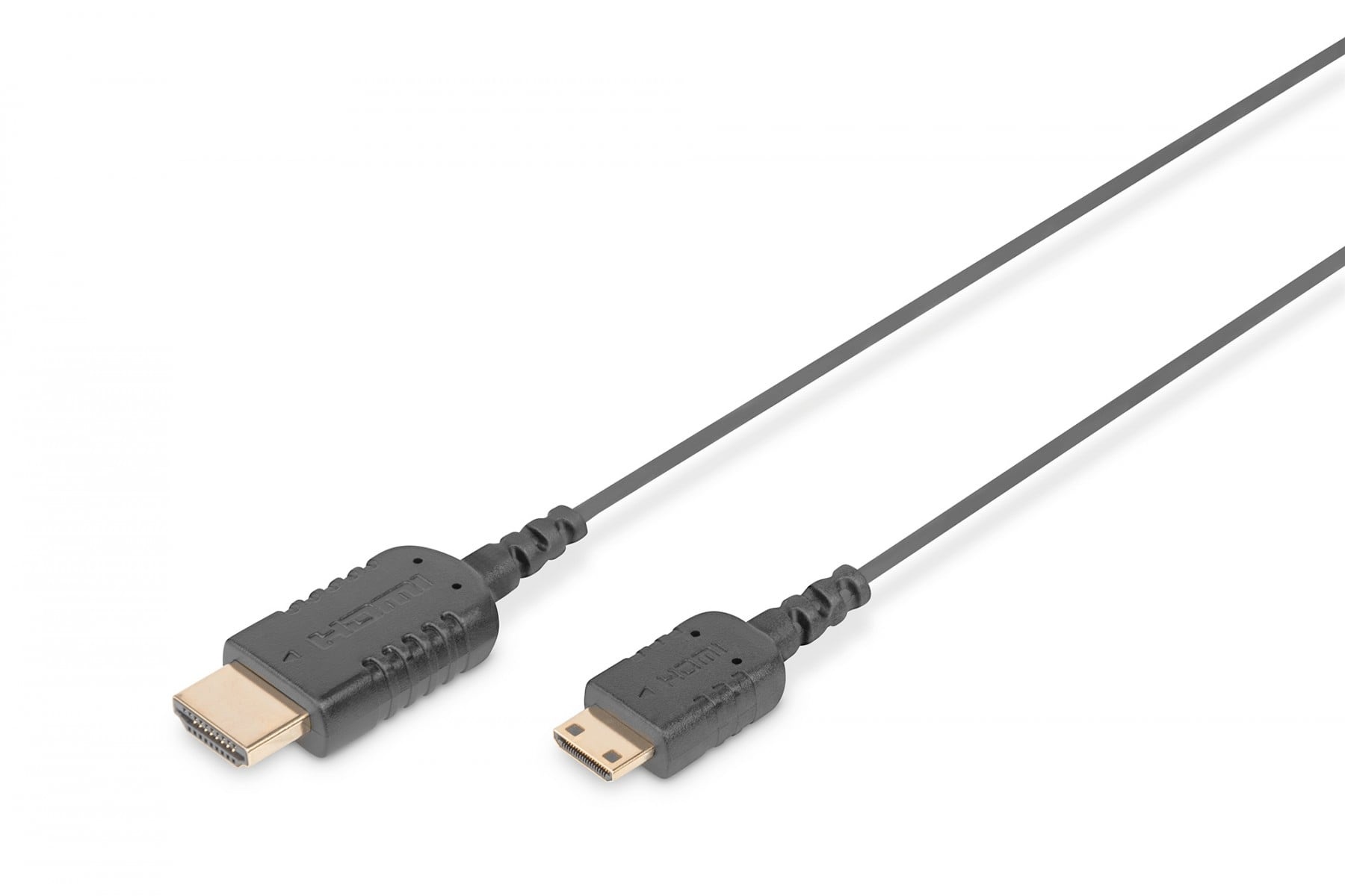 DIGITUS Cavo di collegamento HighFlex HDMI 1.4 High Speed 4K30Hz UHD Mini HDMI C/HDMI A M/M, nero, 2 m - CAVI PER COMPUTER E PERIFERICHE | TecnoCARE.net Sabaudia, Latina, Terracina, San Felice Circeo e Pontinia