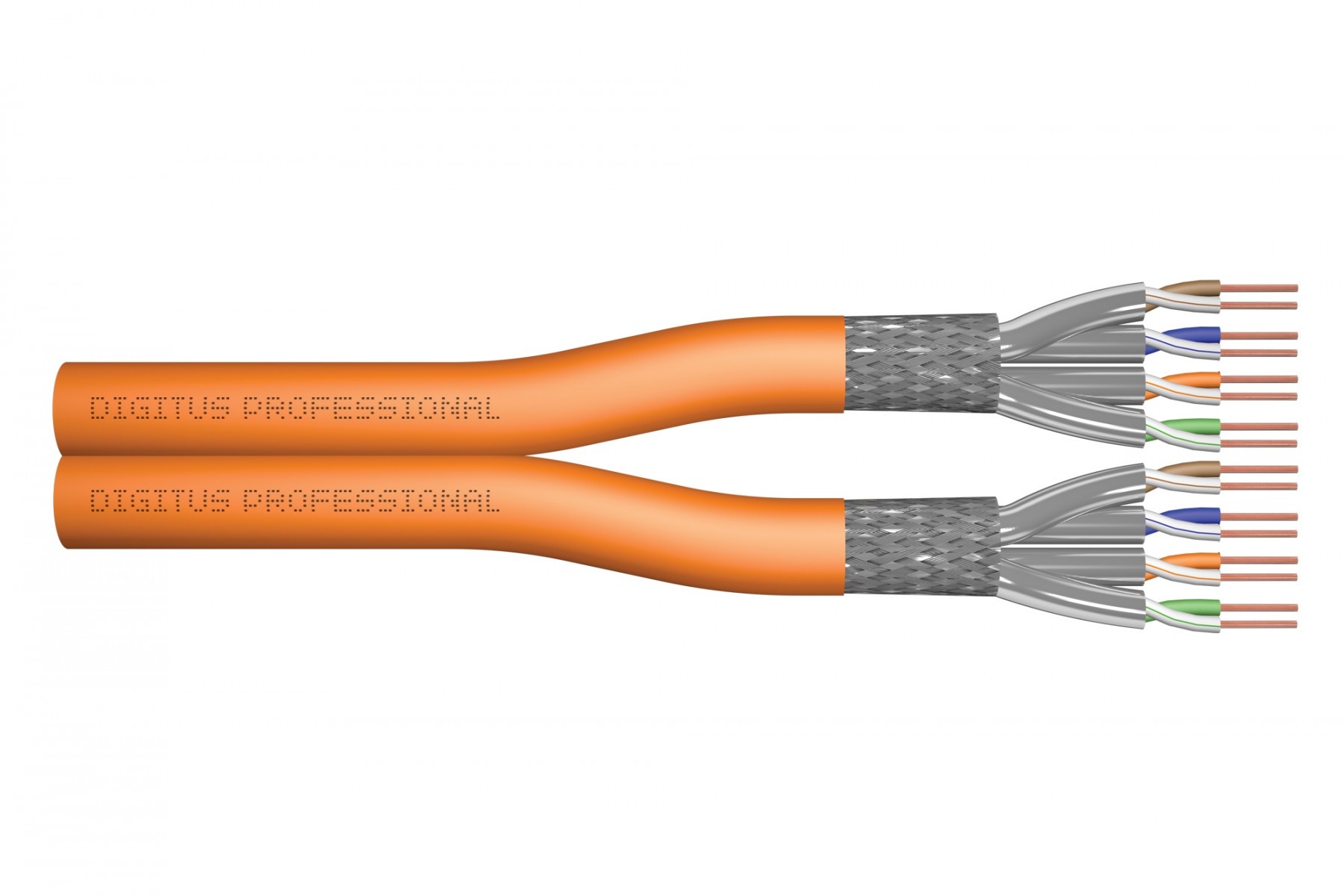 DIGITUS Digitus DK-1743-VH-D-1 cavo di rete Arancione Cat7 S/FTP (S-STP) - CAVI PER COMPUTER E PERIFERICHE | TecnoCARE.net Sabaudia, Latina, Terracina, San Felice Circeo e Pontinia