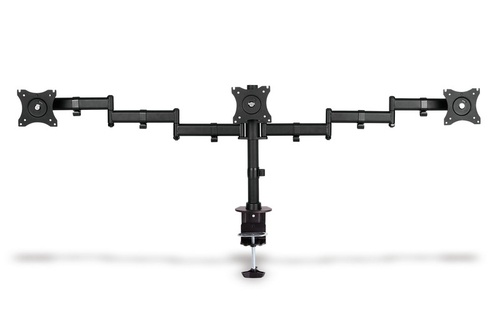 DIGITUS Digitus Supporto triplo monitor con morsetto - MONITOR E ACCESSORI | TecnoCARE.net Sabaudia, Latina, Terracina, San Felice Circeo e Pontinia