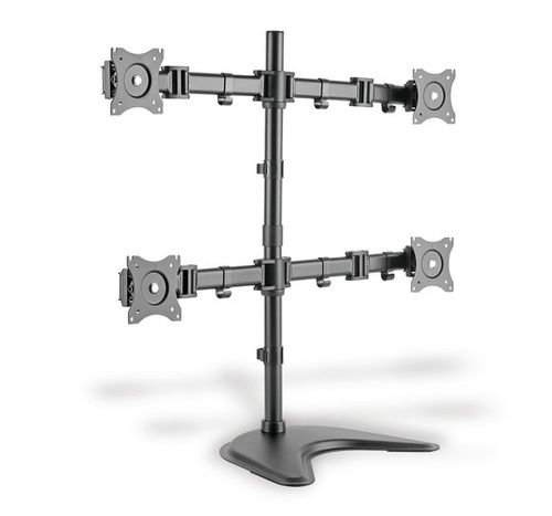 DIGITUS Digitus Supporto universale quadruplo per monitor con installazione mediante supporto/morsetto - MONITOR E ACCESSORI | TecnoCARE.net Sabaudia, Latina, Terracina, San Felice Circeo e Pontinia