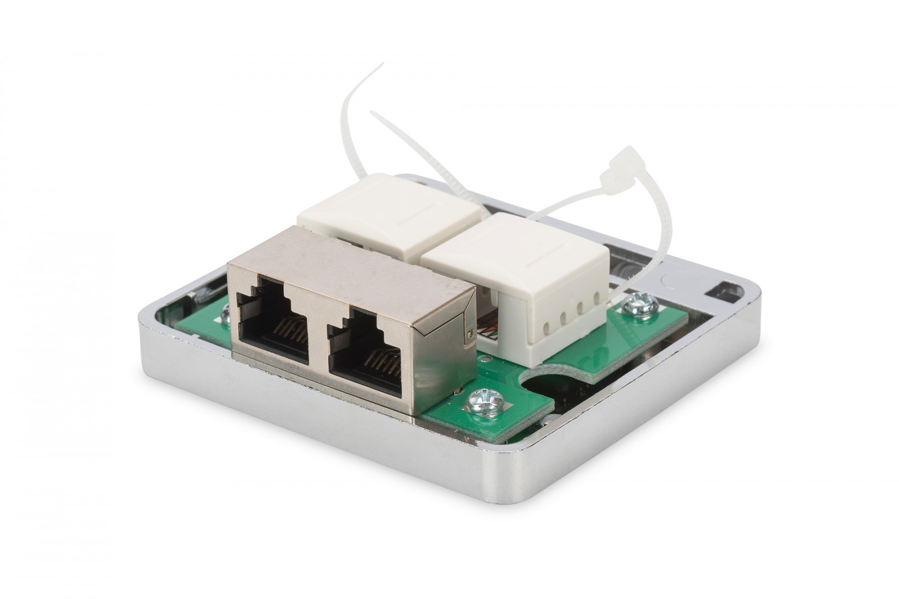 DIGITUS Digitus DN-93713 cassetta di scarico RJ-45 Argento - DISPOSITIVI E ACCESSORI DI CABLAGGIO | TecnoCARE.net Sabaudia, Latina, Terracina, San Felice Circeo e Pontinia