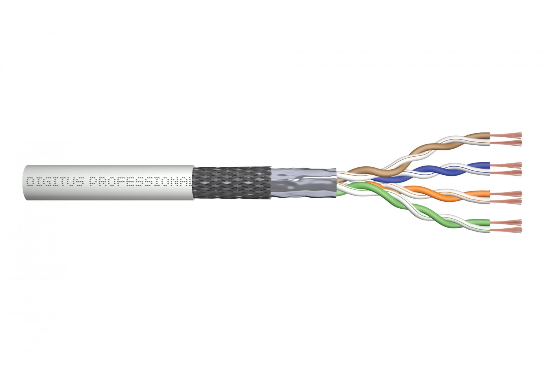 DIGITUS DIGITUS Cavo di installazione con doppino intrecciato CAT 5e SF/UTP - 305 m - Cat5e - SF/UTP (S-FTP) - CAVI PER COMPUTER E PERIFERICHE | TecnoCARE.net Sabaudia, Latina, Terracina, San Felice Circeo e Pontinia