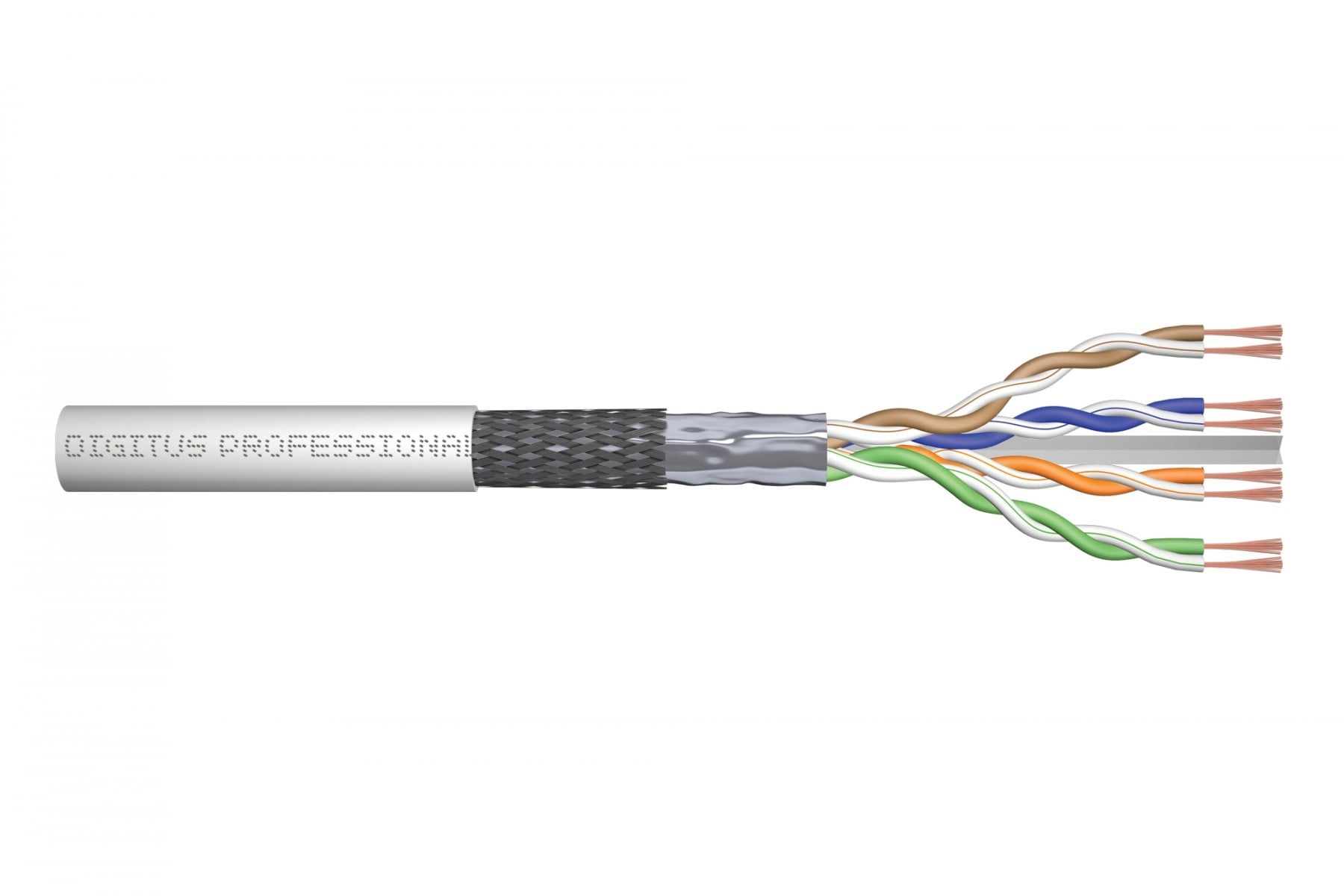 DIGITUS Digitus DK-1633-P-1 cavo di rete Grigio 100 m Cat6 SF/UTP (S-FTP) - CAVI PER COMPUTER E PERIFERICHE | TecnoCARE.net Sabaudia, Latina, Terracina, San Felice Circeo e Pontinia