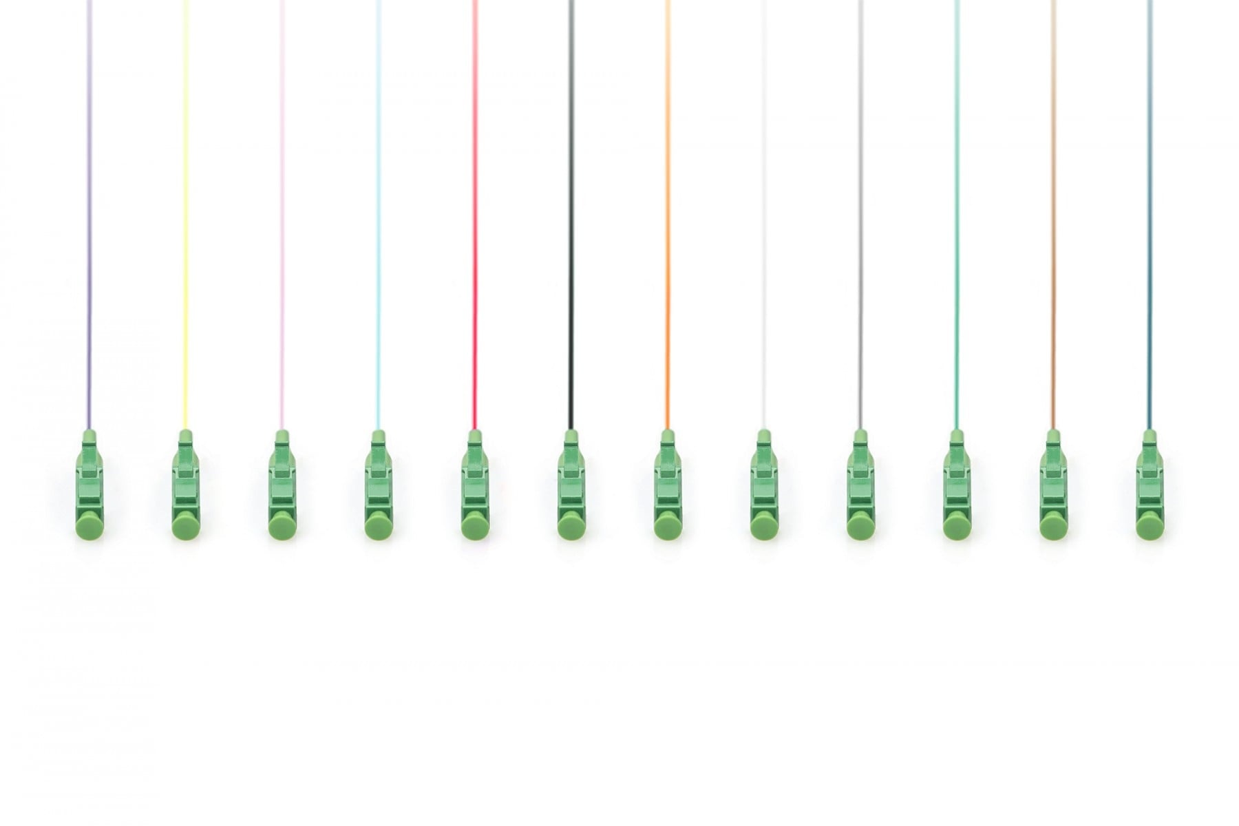 DIGITUS Coda in fibra ottica 12 pz, LC/APC simplex, SM 9/125, OS2 2 m, 12 colori - CAVI PER COMPUTER E PERIFERICHE | TecnoCARE.net Sabaudia, Latina, Terracina, San Felice Circeo e Pontinia