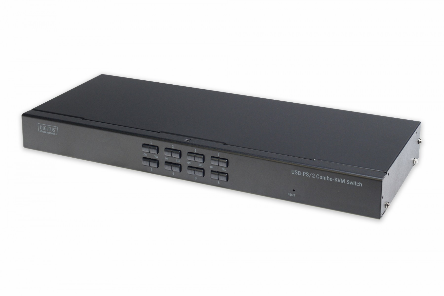DIGITUS Digitus DS-23200-2 switch per keyboard-video-mouse (kvm) Montaggio rack Nero - TASTIERE E CONTROLLER | TecnoCARE.net Sabaudia, Latina, Terracina, San Felice Circeo e Pontinia