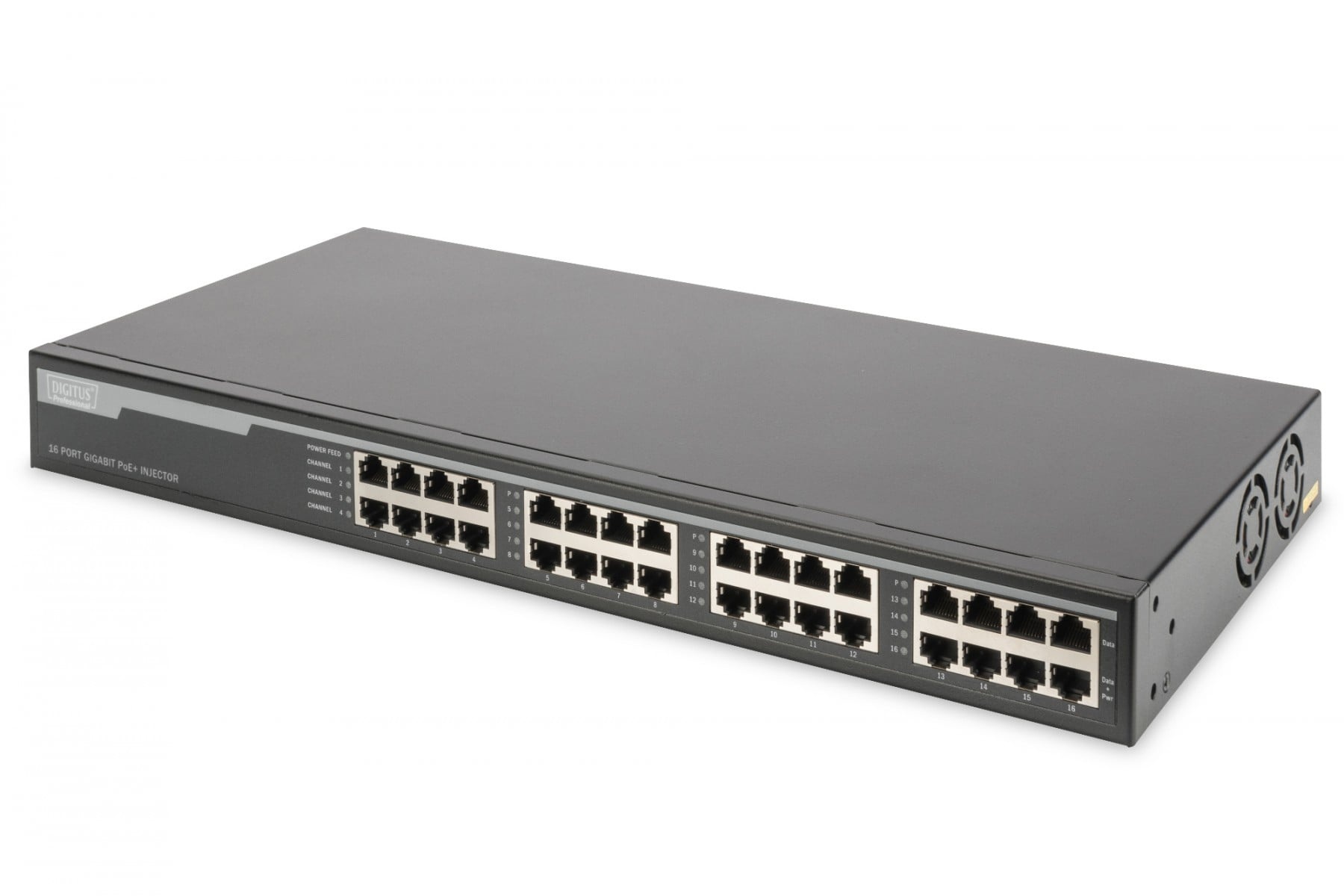 DIGITUS Digitus DN-95116 switch di rete Gigabit Ethernet (10/100/1000) Supporto Power over Ethernet (PoE) 1U Grigio - RETI | TecnoCARE.net Sabaudia, Latina, Terracina, San Felice Circeo e Pontinia
