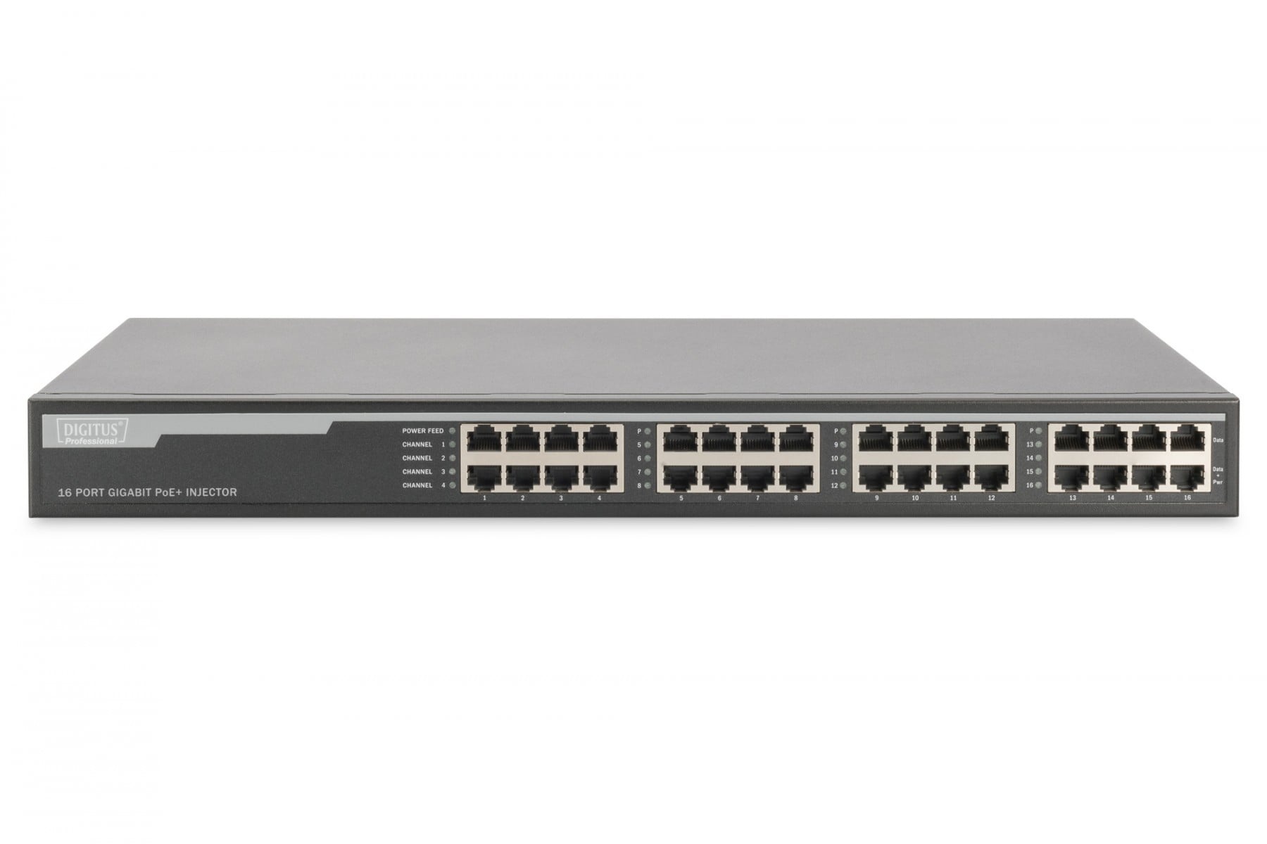 DIGITUS Digitus DN-95116 switch di rete Gigabit Ethernet (10/100/1000) Supporto Power over Ethernet (PoE) 1U Grigio - RETI | TecnoCARE.net Sabaudia, Latina, Terracina, San Felice Circeo e Pontinia