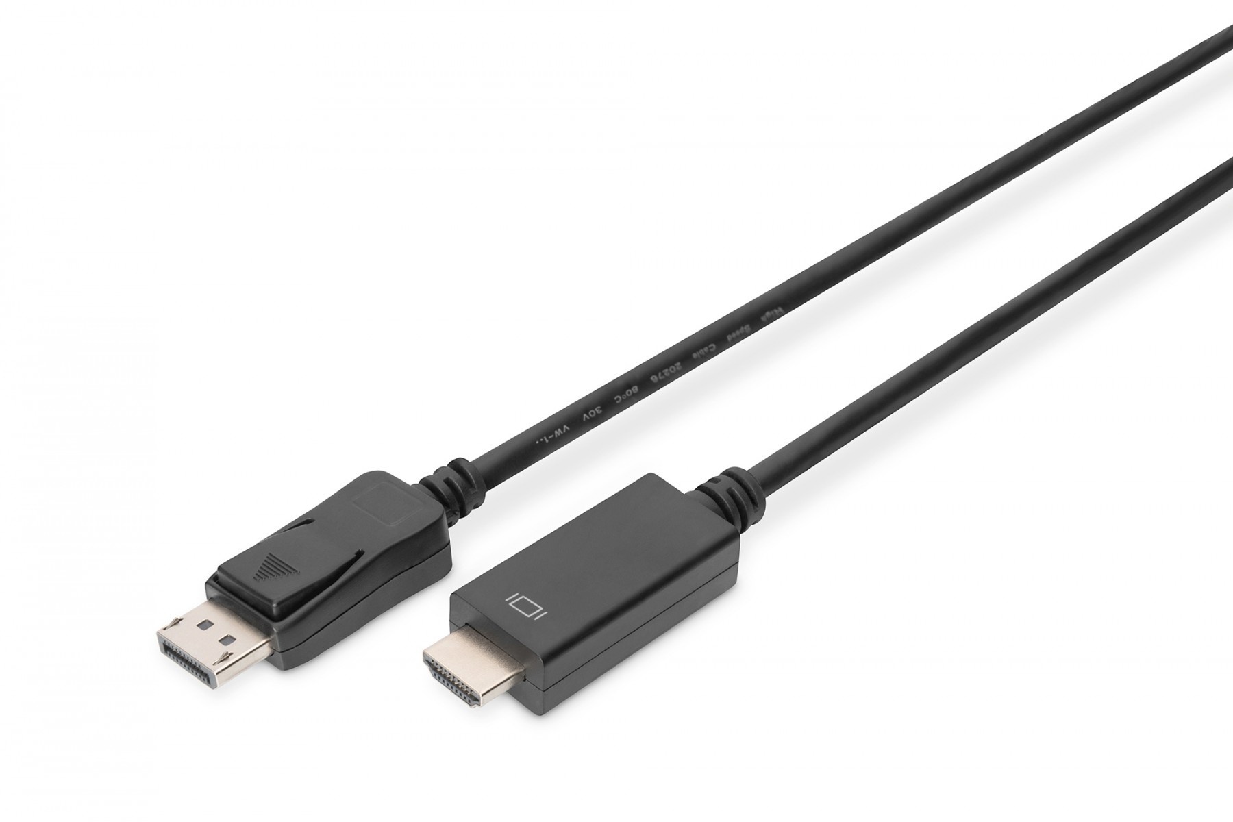DIGITUS DIGITUS Cavo adattatore DisplayPort - tipo A DP – HDMI - 3 m - HDMI tipo A (Standard) - DisplayPort - Maschio - Maschio - Dritto - CAVI PER COMPUTER E PERIFERICHE | TecnoCARE.net Sabaudia, Latina, Terracina, San Felice Circeo e Pontinia