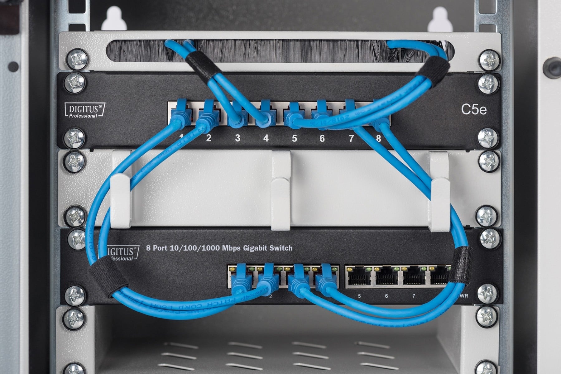 DIGITUS Digitus DN-80114 switch di rete Gigabit Ethernet (10/100/1000) Grigio - RETI | TecnoCARE.net Sabaudia, Latina, Terracina, San Felice Circeo e Pontinia