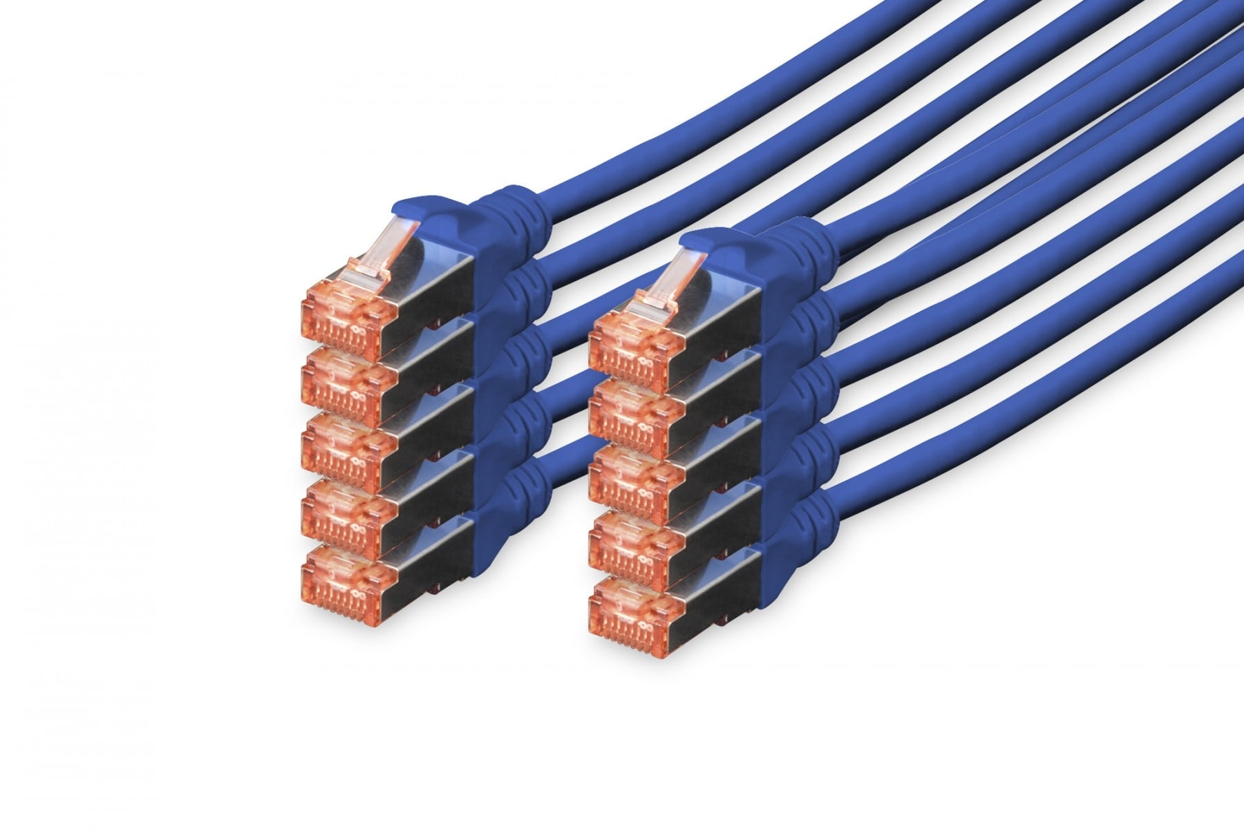 DIGITUS Digitus DK-1644-005-B-10 cavo di rete Blu 0,5 m Cat6 S/FTP (S-STP) - CAVI PER COMPUTER E PERIFERICHE | TecnoCARE.net Sabaudia, Latina, Terracina, San Felice Circeo e Pontinia