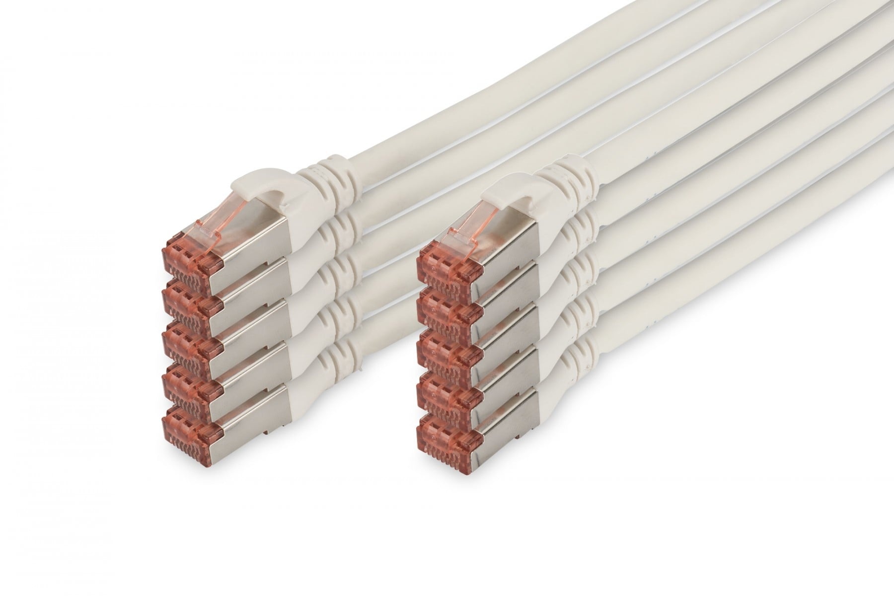 DIGITUS Digitus DK-1644-010-WH-10 cavo di rete Bianco 1 m Cat6 S/FTP (S-STP) - CAVI PER COMPUTER E PERIFERICHE | TecnoCARE.net Sabaudia, Latina, Terracina, San Felice Circeo e Pontinia