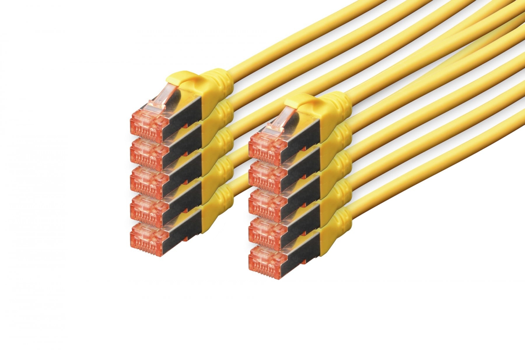 DIGITUS Digitus DK-1644-010-Y-10 cavo di rete Giallo 1 m Cat6 S/FTP (S-STP) - CAVI PER COMPUTER E PERIFERICHE | TecnoCARE.net Sabaudia, Latina, Terracina, San Felice Circeo e Pontinia
