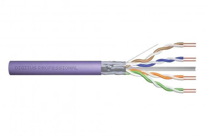DIGITUS Digitus DK-1626-VH-5 cavo di rete Viola 500 m Cat6 F/UTP (FTP) Rotondo - CAVI PER COMPUTER E PERIFERICHE | TecnoCARE.net Sabaudia, Latina, Terracina, San Felice Circeo e Pontinia