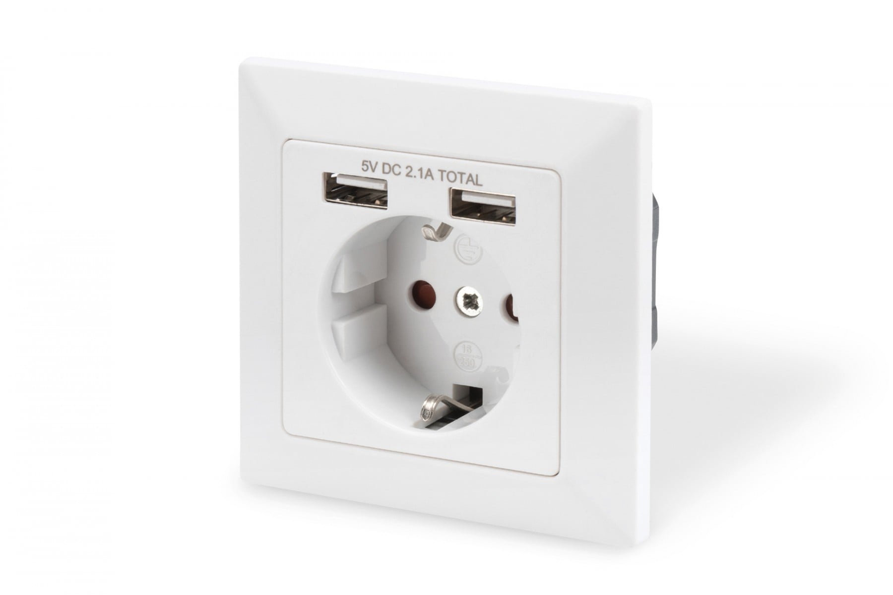 DIGITUS Digitus DA-70613 presa energia 2x USB Bianco - DISPOSITIVI E ACCESSORI DI CABLAGGIO | TecnoCARE.net Sabaudia, Latina, Terracina, San Felice Circeo e Pontinia