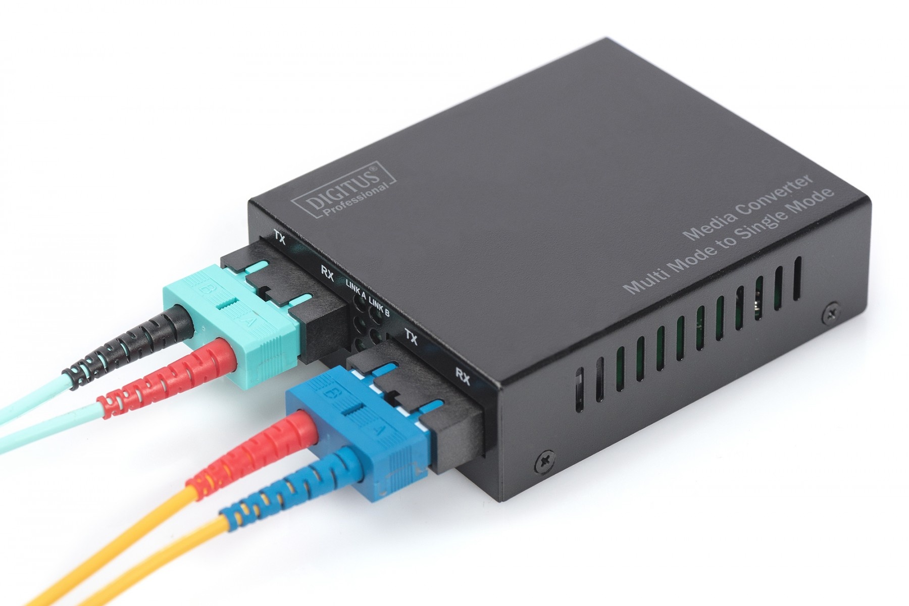 DIGITUS Digitus DN-82024 convertitore multimediale di rete 100 Mbit/s 1310 nm Modalità multipla, Modalità singola Nero - RETI | TecnoCARE.net Sabaudia, Latina, Terracina, San Felice Circeo e Pontinia