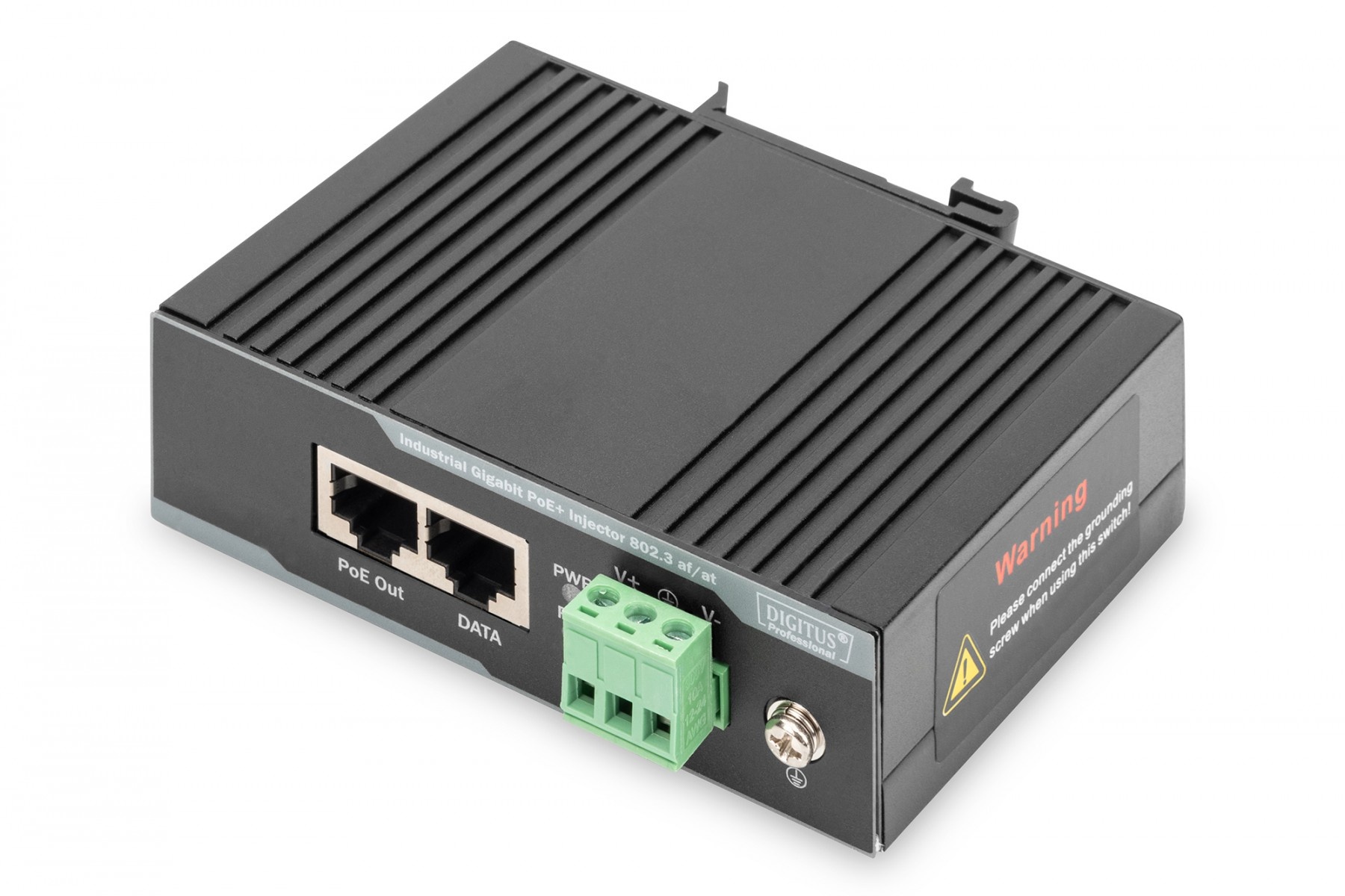 DIGITUS Digitus DN-651112 adattatore PoE e iniettore Gigabit Ethernet 55 V - RETI | TecnoCARE.net Sabaudia, Latina, Terracina, San Felice Circeo e Pontinia