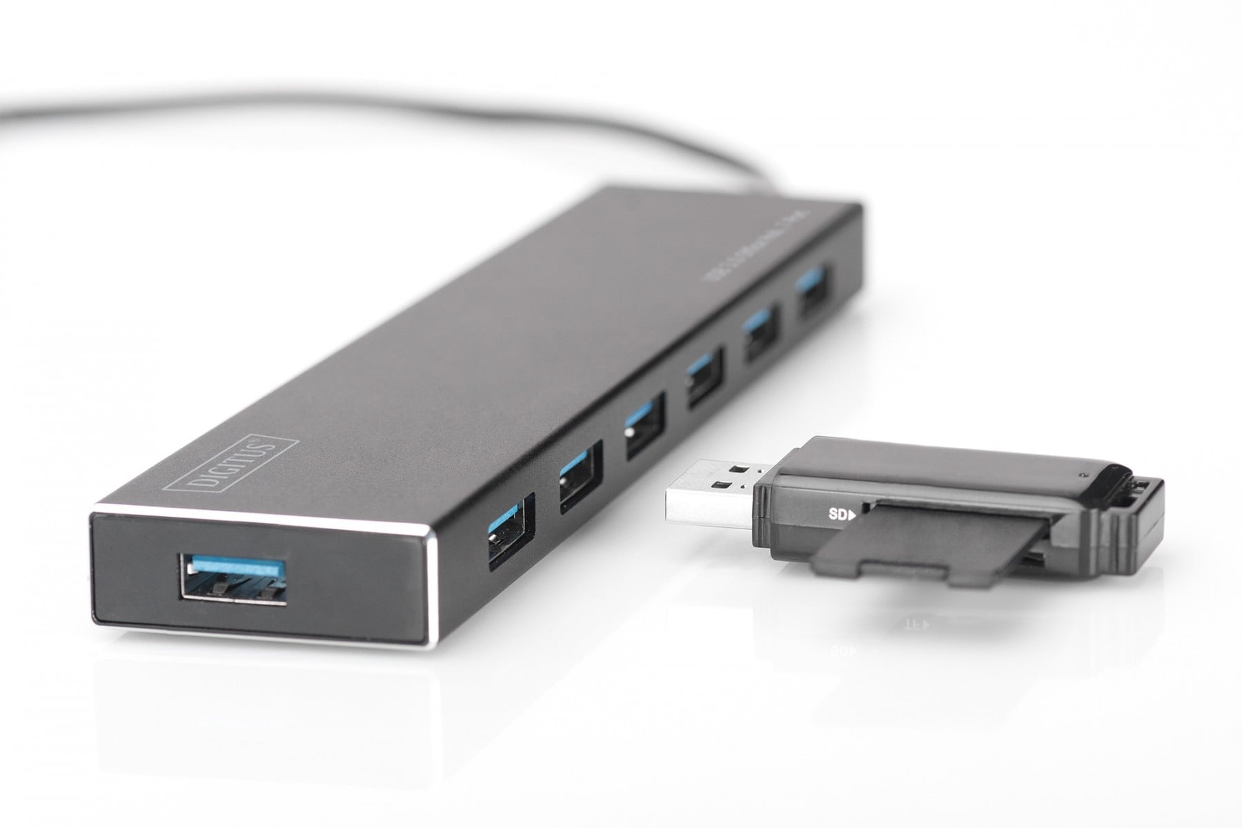 DIGITUS Digitus DA-70241-1 hub di interfaccia USB 3.2 Gen 1 (3.1 Gen 1) Type-A 5000 Mbit/s Grigio - COMPONENTI | TecnoCARE.net Sabaudia, Latina, Terracina, San Felice Circeo e Pontinia