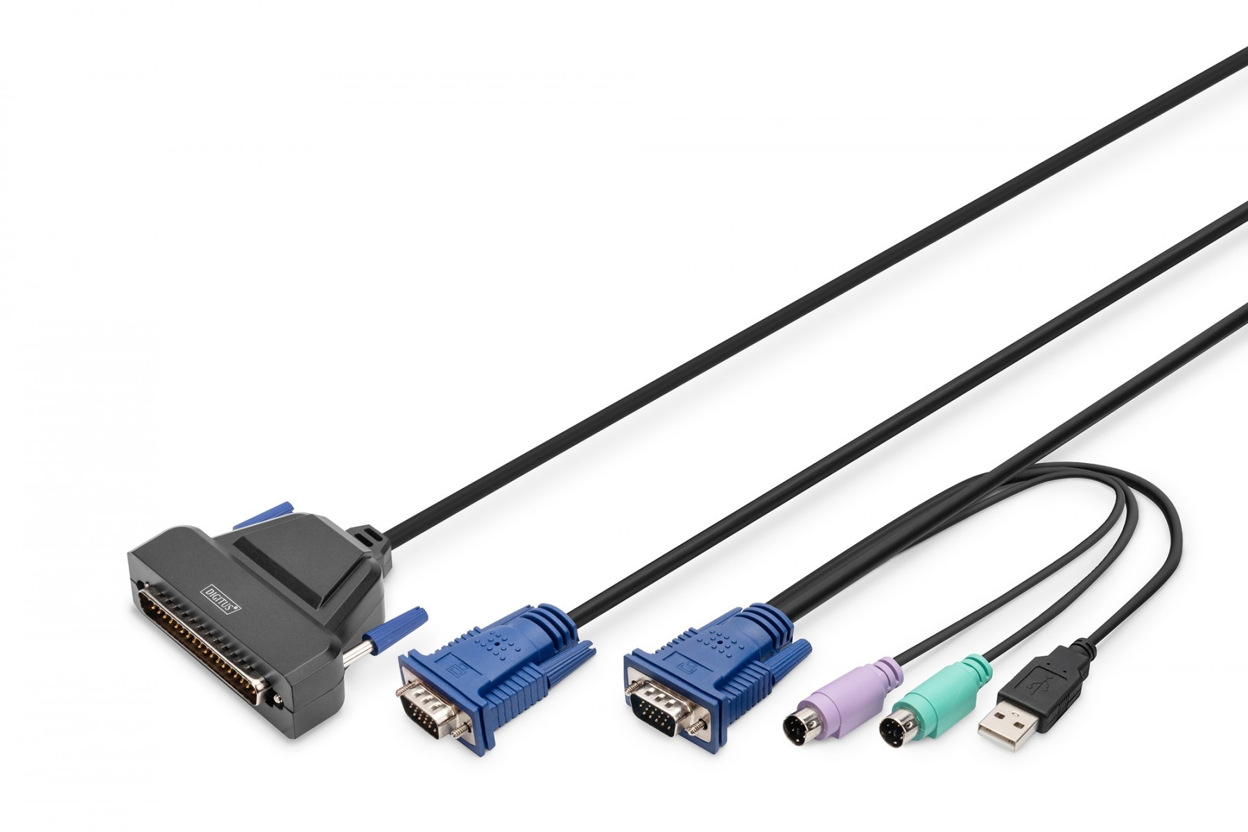 DIGITUS Digitus DS-72212 cavo per tastiera, video e mouse Nero - CAVI PER COMPUTER E PERIFERICHE | TecnoCARE.net Sabaudia, Latina, Terracina, San Felice Circeo e Pontinia