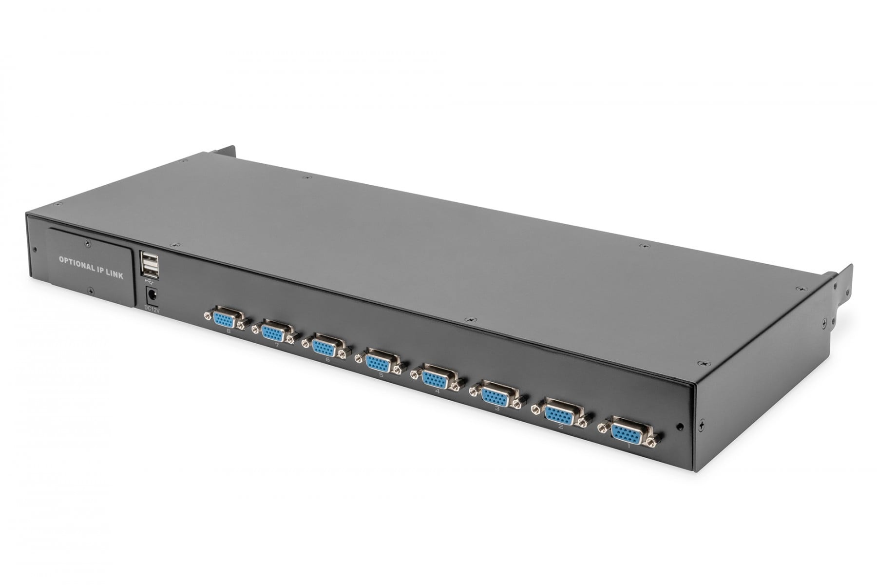 DIGITUS Digitus DS-72213 switch per keyboard-video-mouse (kvm) Montaggio rack Nero - TASTIERE E CONTROLLER | TecnoCARE.net Sabaudia, Latina, Terracina, San Felice Circeo e Pontinia