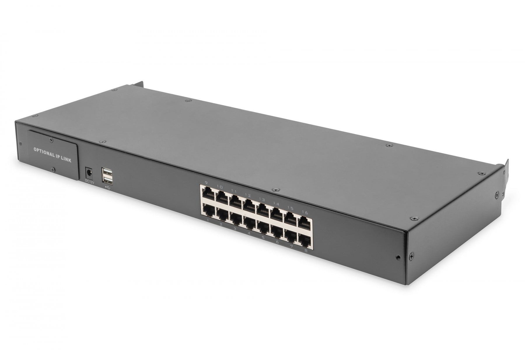 DIGITUS Digitus DS-72217 switch per keyboard-video-mouse (kvm) Montaggio rack Nero - TASTIERE E CONTROLLER | TecnoCARE.net Sabaudia, Latina, Terracina, San Felice Circeo e Pontinia