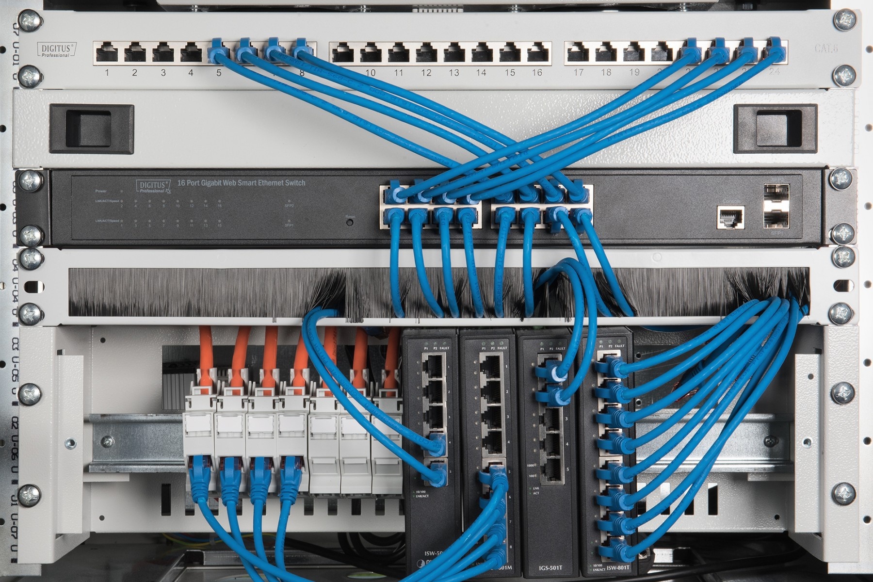 DIGITUS Digitus DN-19-DIN-3U porta accessori Guida per scaffale - COMPONENTI | TecnoCARE.net Sabaudia, Latina, Terracina, San Felice Circeo e Pontinia