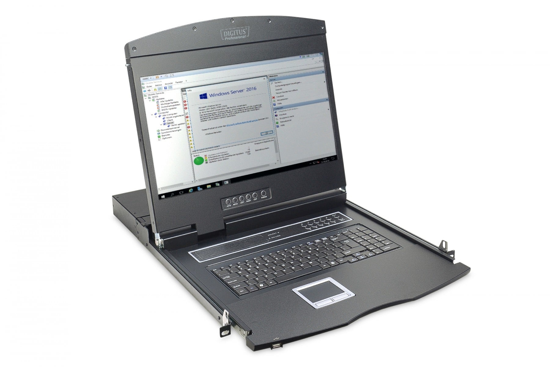 DIGITUS Digitus DS-72211-3GE console a rack 48,3 cm (19") 1366 x 768 Pixel Nero 1U - COMPONENTI | TecnoCARE.net Sabaudia, Latina, Terracina, San Felice Circeo e Pontinia