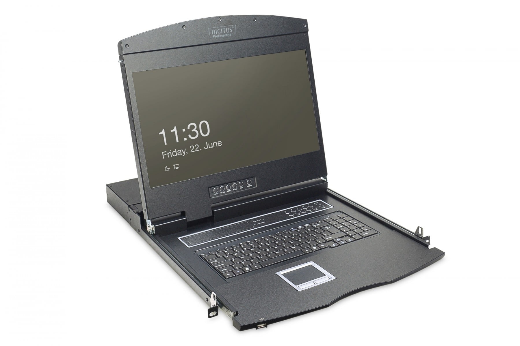 DIGITUS Digitus DS-72211-4GE console a rack 48,3 cm (19") 1366 x 768 Pixel Nero 1U - COMPONENTI | TecnoCARE.net Sabaudia, Latina, Terracina, San Felice Circeo e Pontinia