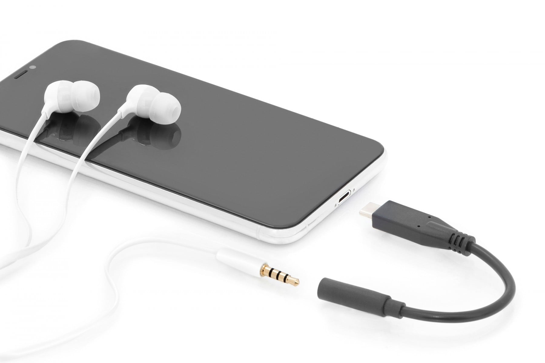 DIGITUS Digitus AK-300321-002-S cavo per cellulare Nero 0,2 m USB C 3.5mm - ACCESSORI PER APPARECCHIATURE DI TELECOMUNICAZIONE | TecnoCARE.net Sabaudia, Latina, Terracina, San Felice Circeo e Pontinia