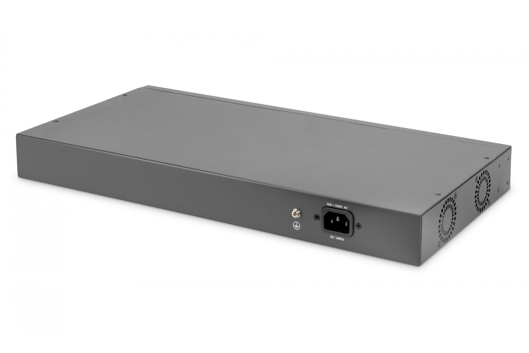 DIGITUS Digitus DN-95343 switch di rete Non gestito Fast Ethernet (10/100) Supporto Power over Ethernet (PoE) 1U Nero, Argento - RETI | TecnoCARE.net Sabaudia, Latina, Terracina, San Felice Circeo e Pontinia