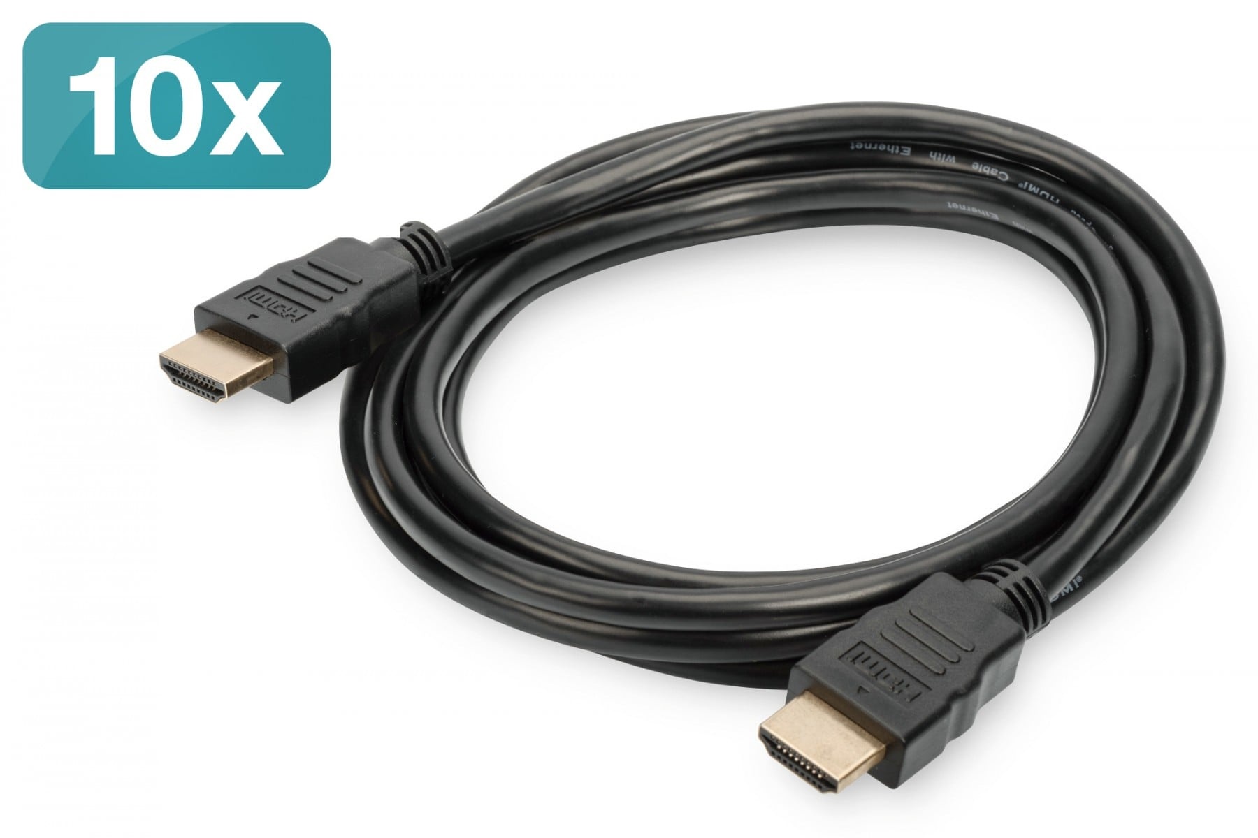 DIGITUS Digitus AK-990920-020-S cavo HDMI 2 m HDMI tipo A (Standard) Nero - CAVI PER COMPUTER E PERIFERICHE | TecnoCARE.net Sabaudia, Latina, Terracina, San Felice Circeo e Pontinia