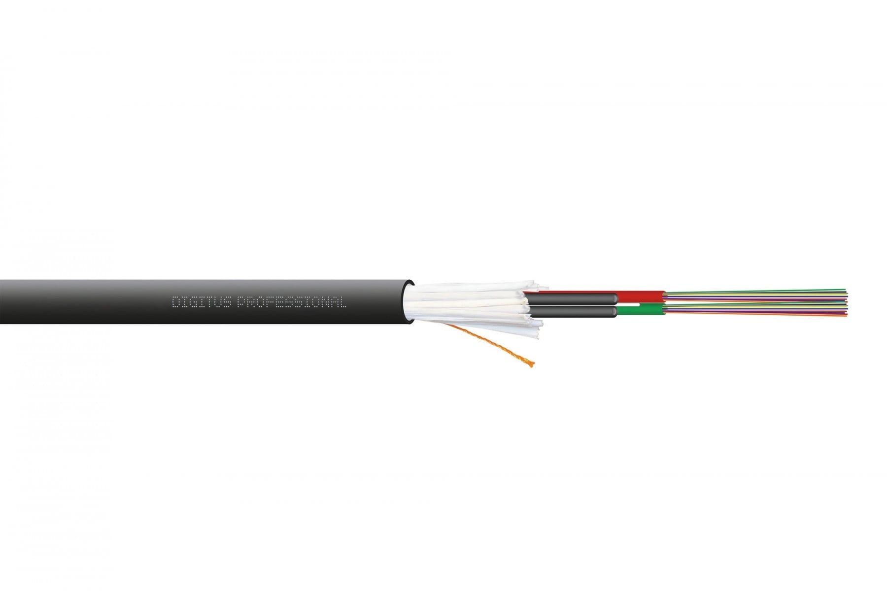 DIGITUS Cavo in fibra ottica universale DIGITUS con connettore SC 24 pin (2x12) SM9/125, Dca, LSOH, 1500N, nero - CAVI PER COMPUTER E PERIFERICHE | TecnoCARE.net Sabaudia, Latina, Terracina, San Felice Circeo e Pontinia