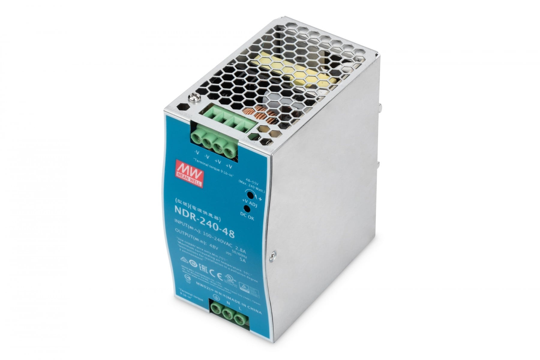 DIGITUS Digitus DN-PWR24048 alimentatore per computer Verde, Argento - BATTERIE E ALIMENTATORI | TecnoCARE.net Sabaudia, Latina, Terracina, San Felice Circeo e Pontinia