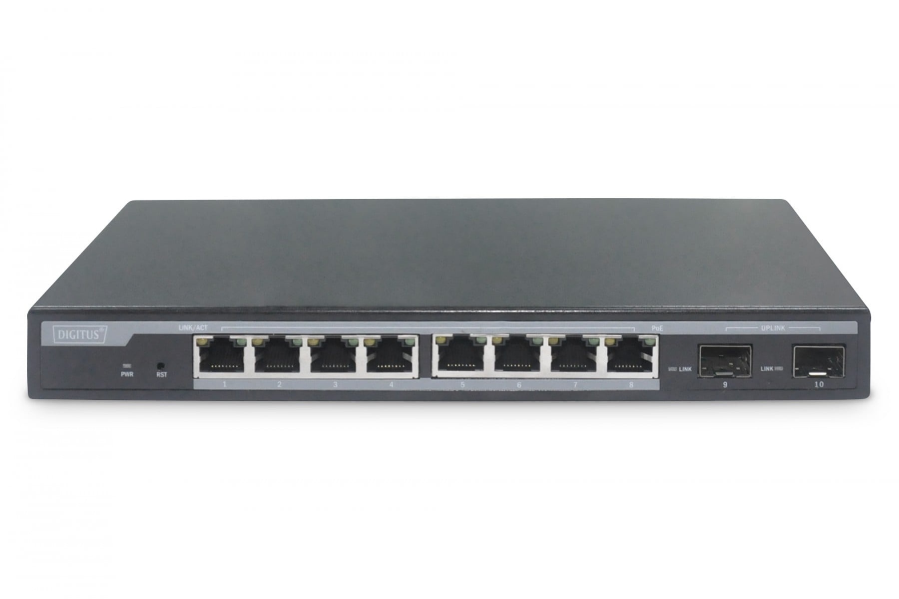DIGITUS Digitus DN-95344 switch di rete Gestito Gigabit Ethernet (10/100/1000) Supporto Power over Ethernet (PoE) Nero - RETI | TecnoCARE.net Sabaudia, Latina, Terracina, San Felice Circeo e Pontinia
