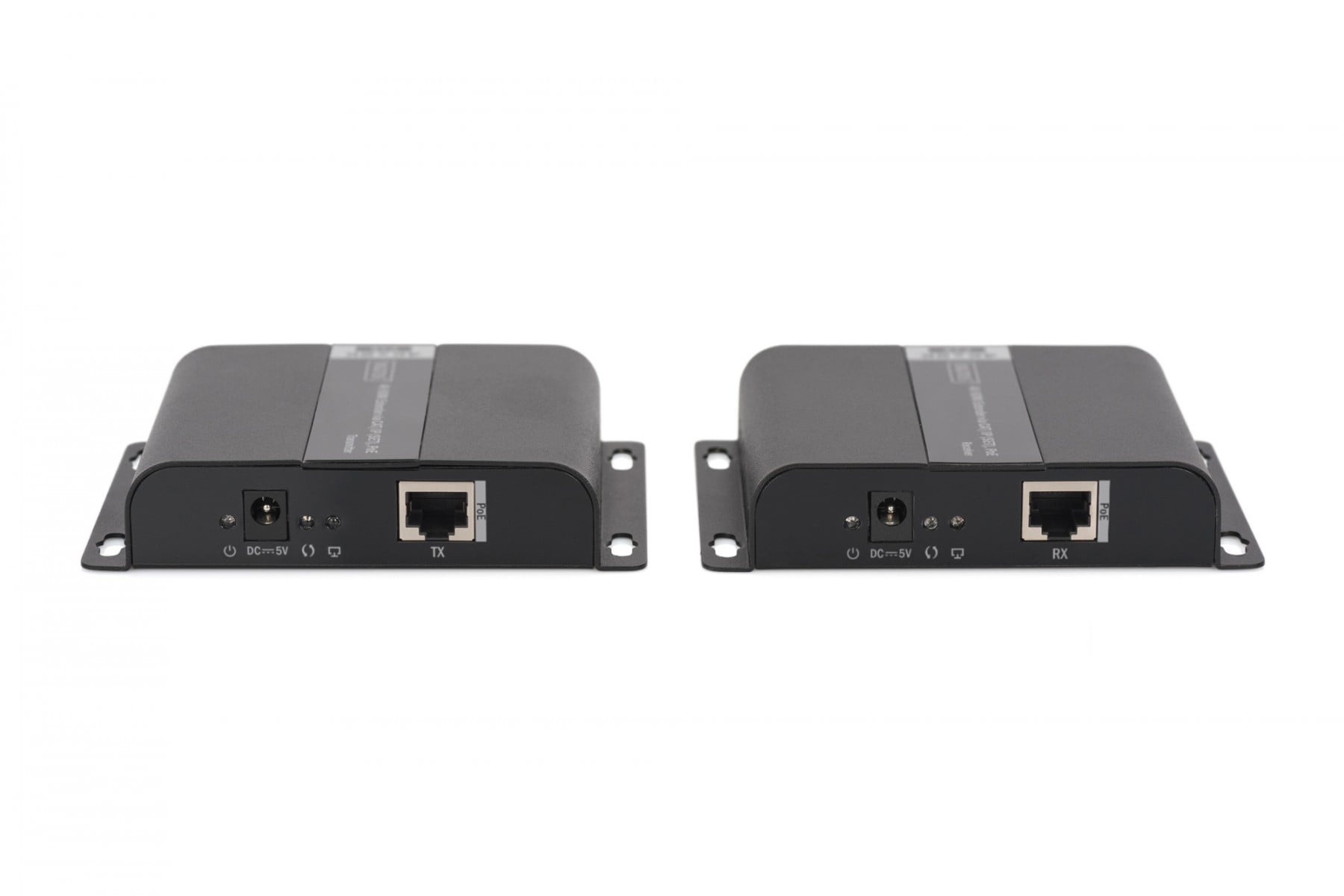 DIGITUS DIGITUS Estensore HDMI 4K tramite CAT/IP (set) - PoE - 3840 x 2160 Pixel - Trasmettitore e ricevitore AV - 120 m - Cablato - Nero - ELABORAZIONI E DISTRIBUZIONI DEL SEGNALE | TecnoCARE.net Sabaudia, Latina, Terracina, San Felice Circeo e Pontinia