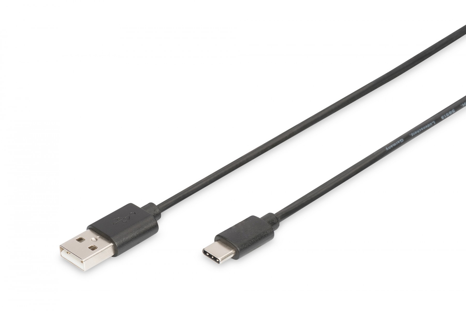 DIGITUS Digitus AK-300154-018-S cavo USB USB 2.0 1,8 m 2 x USB A USB C 0,48 Gbit/s Nero - CAVI PER COMPUTER E PERIFERICHE | TecnoCARE.net Sabaudia, Latina, Terracina, San Felice Circeo e Pontinia