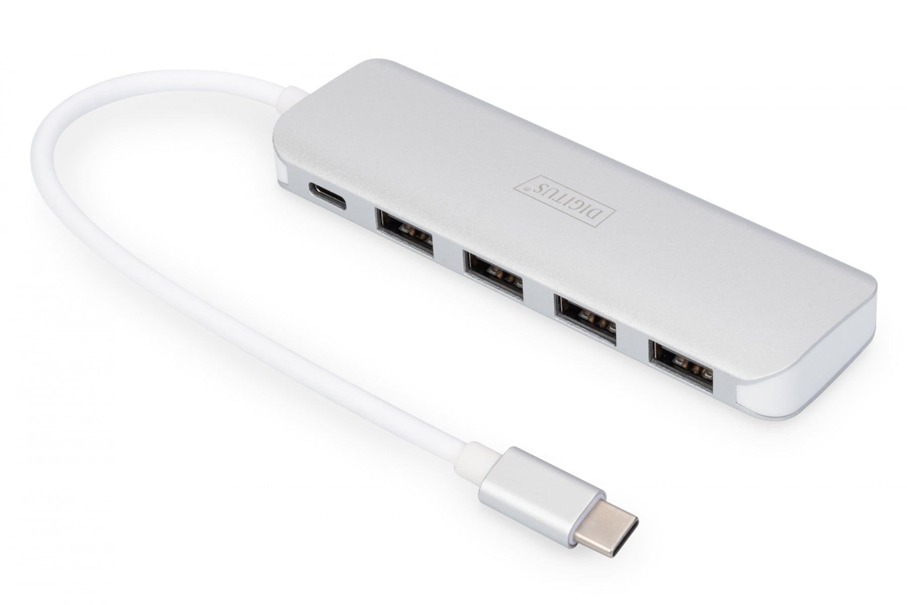 DIGITUS Digitus DA-70242-1 hub di interfaccia USB 3.2 Gen 1 (3.1 Gen 1) Type-C 5000 Mbit/s Argento - COMPONENTI | TecnoCARE.net Sabaudia, Latina, Terracina, San Felice Circeo e Pontinia