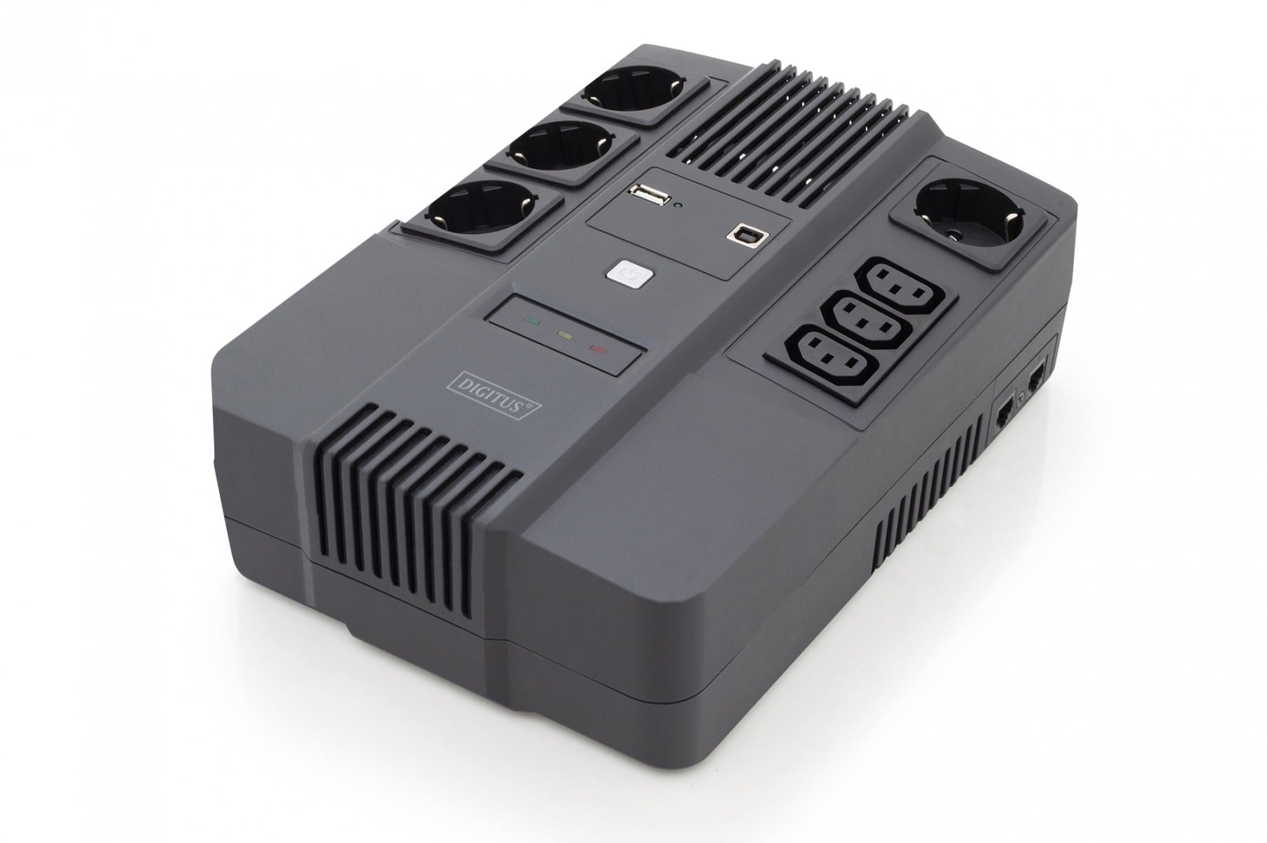 DIGITUS Digitus DN-170111 gruppo di continuità (UPS) A linea interattiva 0,8 kVA 7 presa(e) AC - BATTERIE E ALIMENTATORI | TecnoCARE.net Sabaudia, Latina, Terracina, San Felice Circeo e Pontinia