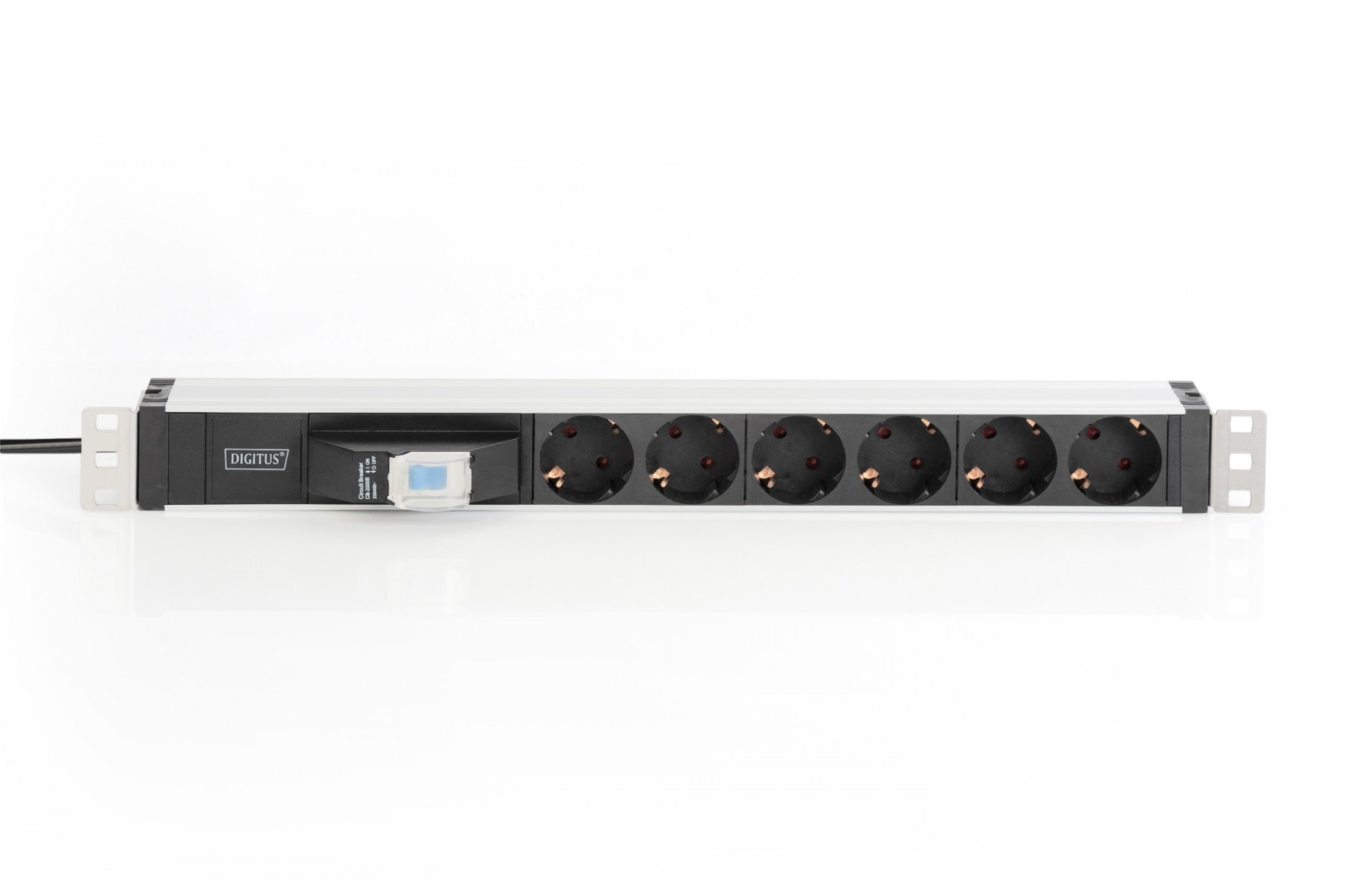 DIGITUS Digitus DN-95417 unità di distribuzione dell'energia (PDU) 6 presa(e) AC 0U/1U Nero, Argento - BATTERIE E ALIMENTATORI | TecnoCARE.net Sabaudia, Latina, Terracina, San Felice Circeo e Pontinia