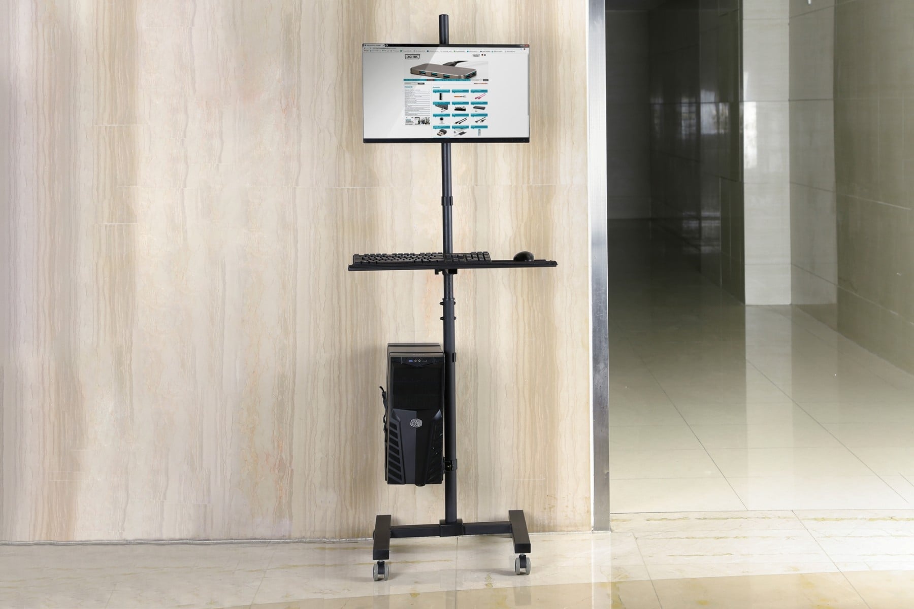 DIGITUS Digitus DA-90374 postazione di lavoro in piedi-seduto - MONITOR E ACCESSORI | TecnoCARE.net Sabaudia, Latina, Terracina, San Felice Circeo e Pontinia
