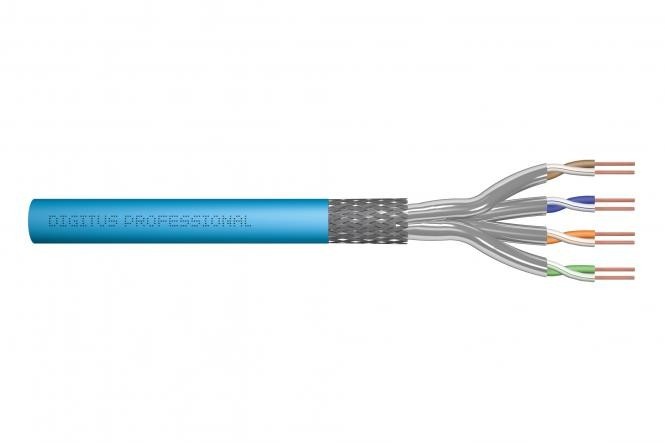 DIGITUS CAT 6A S-FTP installation cable, 500 MHz Eca (LSZH-1), AWG 23/1, 500 m, sx, blue - CAVI PER COMPUTER E PERIFERICHE | TecnoCARE.net Sabaudia, Latina, Terracina, San Felice Circeo e Pontinia