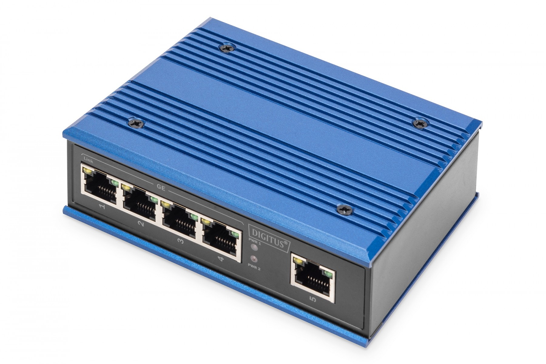 DIGITUS Digitus DN-651118 switch di rete L2 Gigabit Ethernet (10/100/1000) Nero, Blu - RETI | TecnoCARE.net Sabaudia, Latina, Terracina, San Felice Circeo e Pontinia